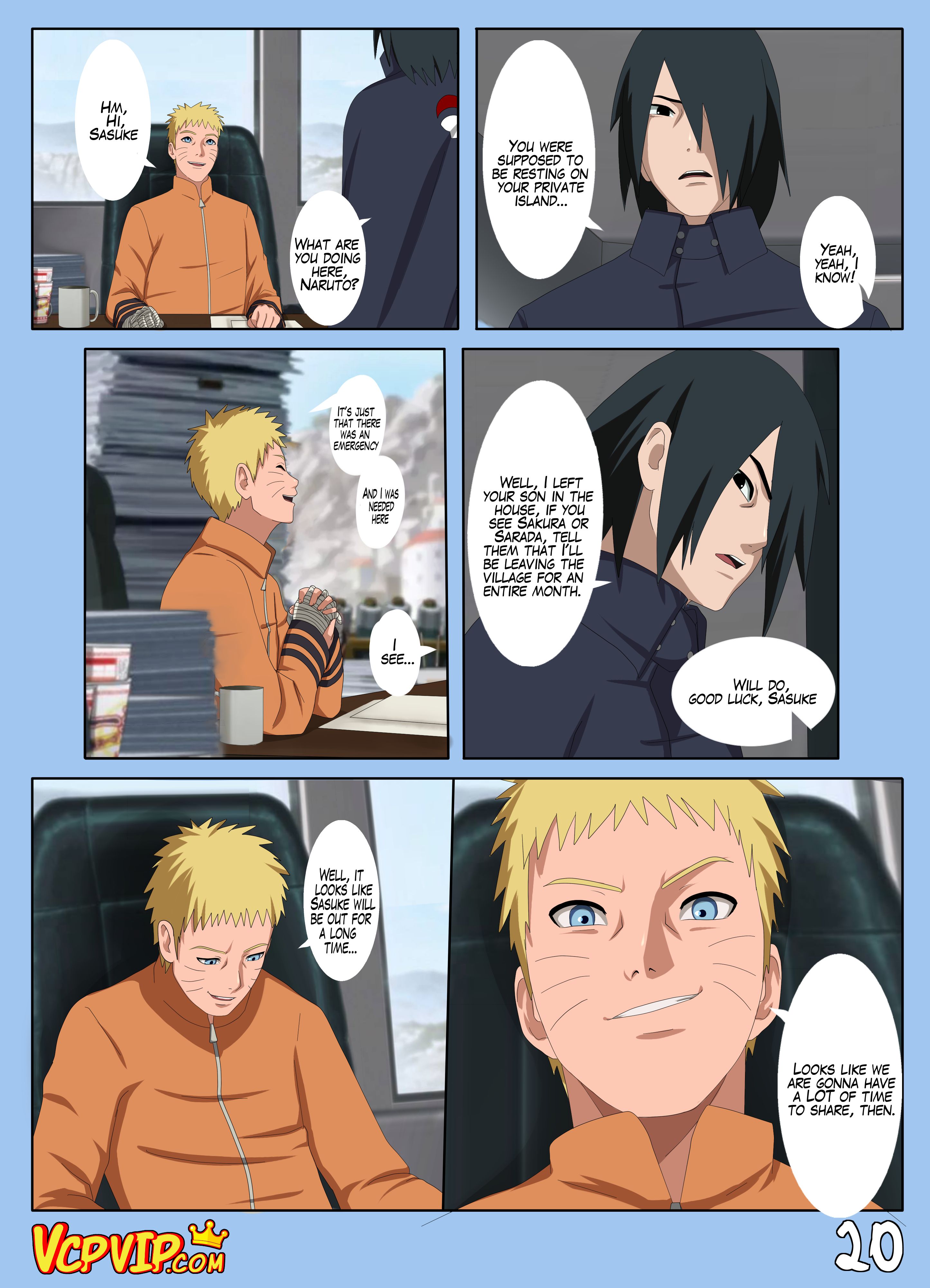 While Daddy Sleeps (Boruto) [Hades483 , Mbhen114] - Chapter 3 — Page 21
