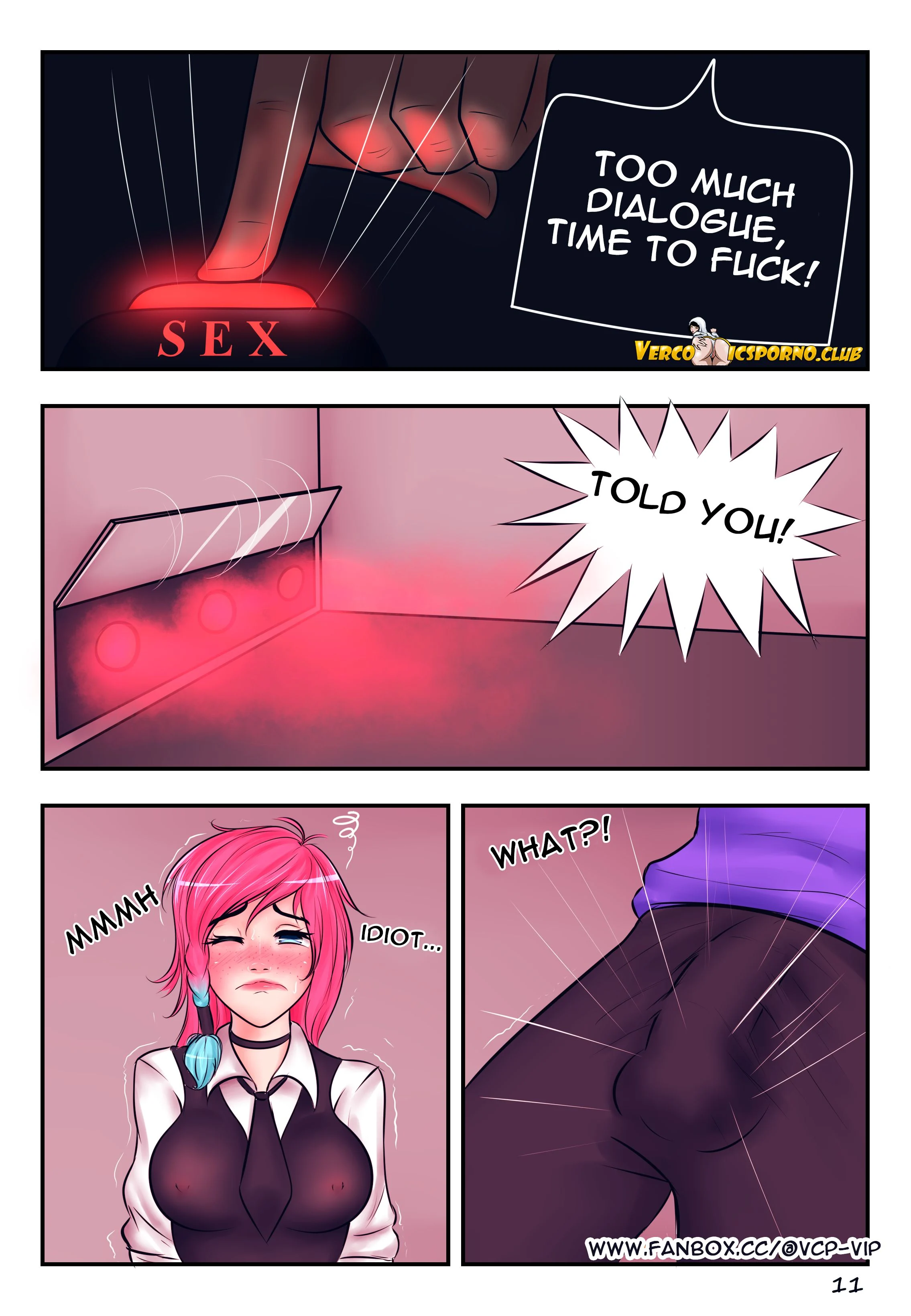 SexPoints Academy [DakuHasu Art] - Chapter 1 — Page 12