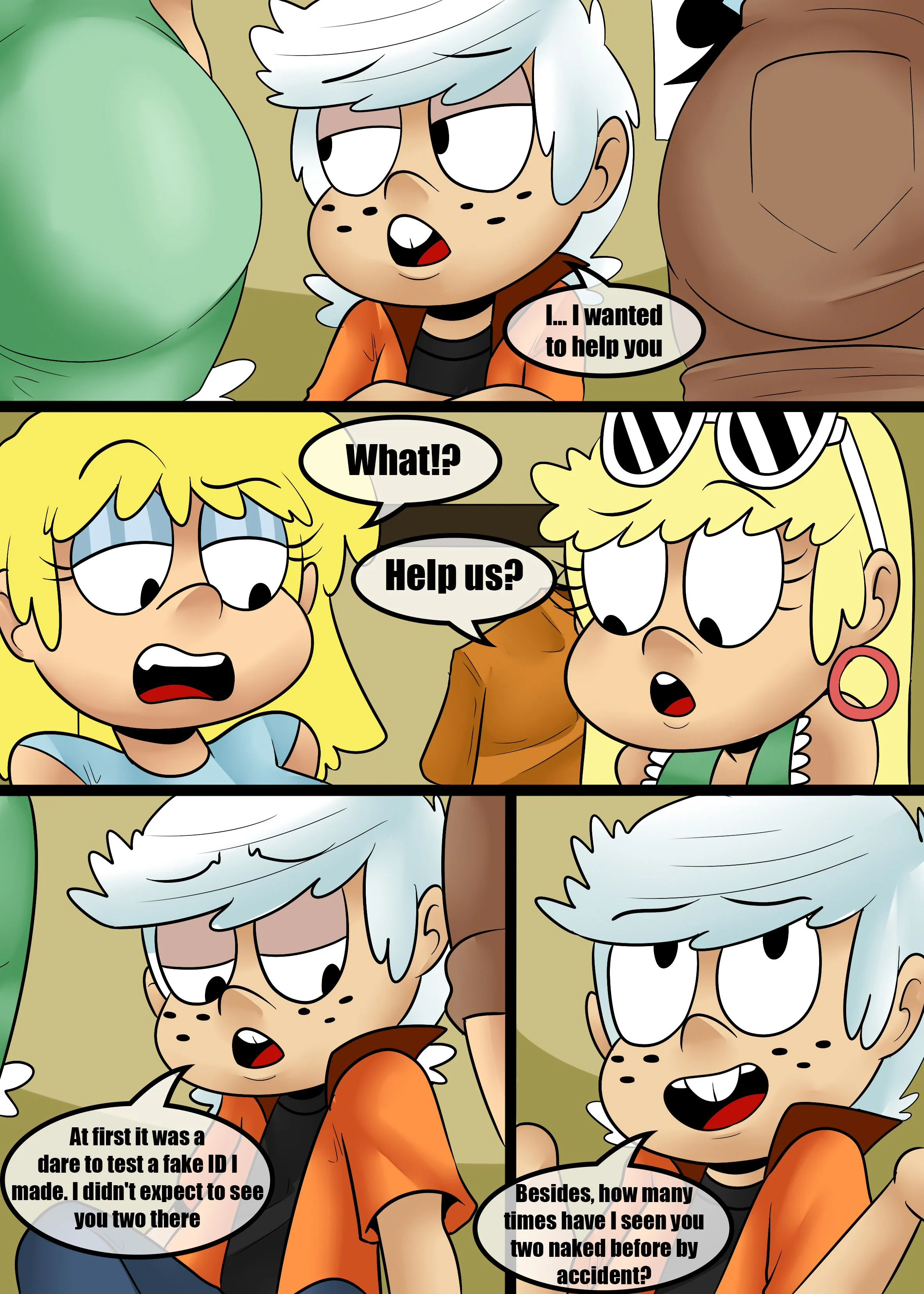 Louds in the club (The Loud House) [Zaicomaster14] - Chapter 1 — Page 10