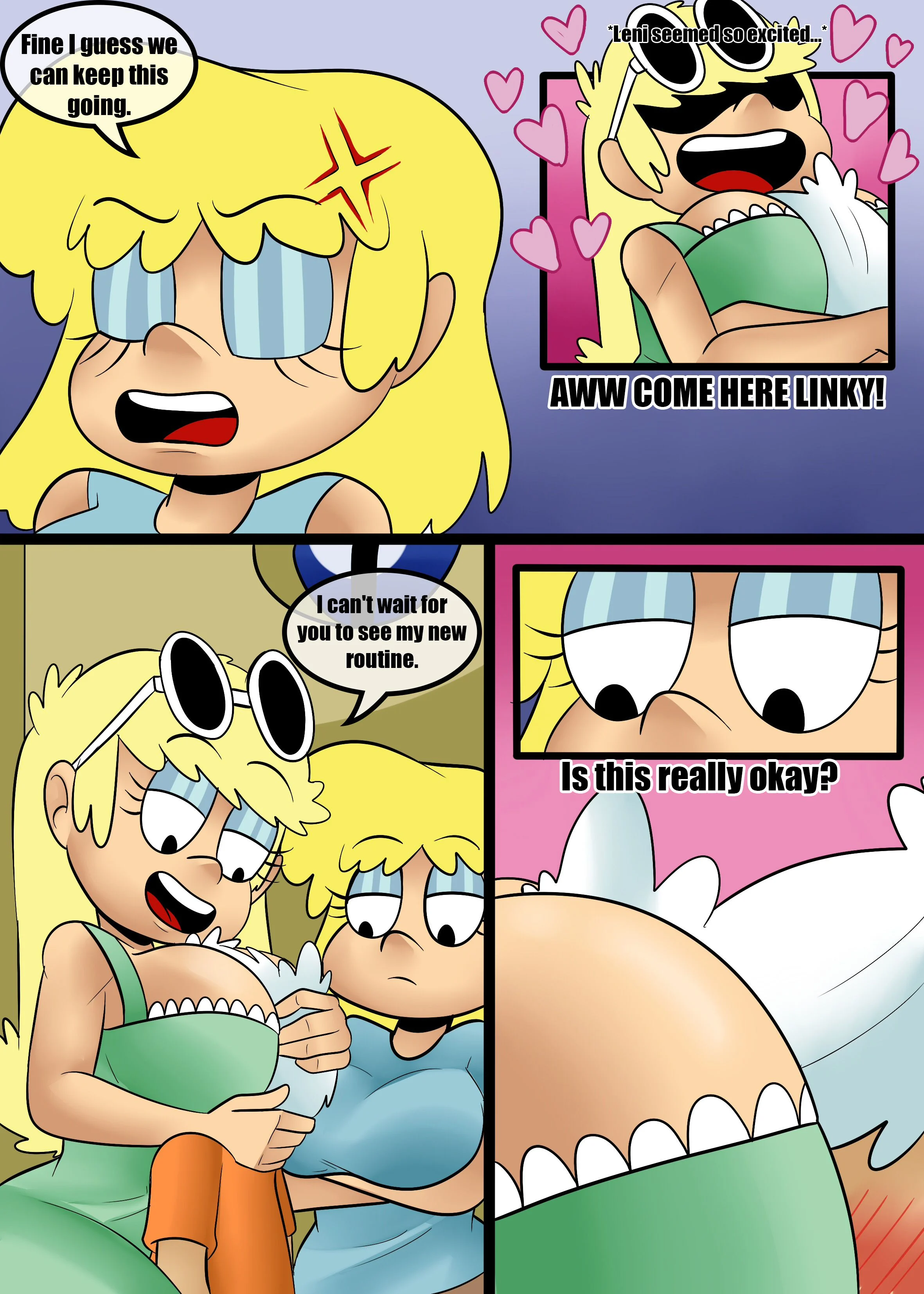 Louds in the club (The Loud House) [Zaicomaster14] - Chapter 1 — Page 14