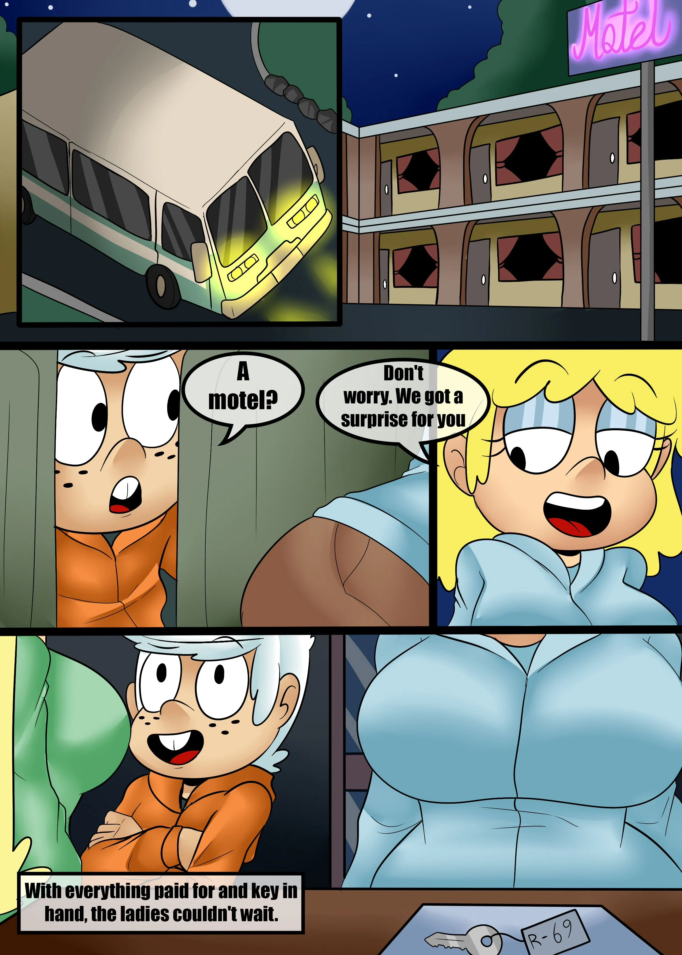 Louds in the club (The Loud House) [Zaicomaster14] - Chapter 1 — Page 23