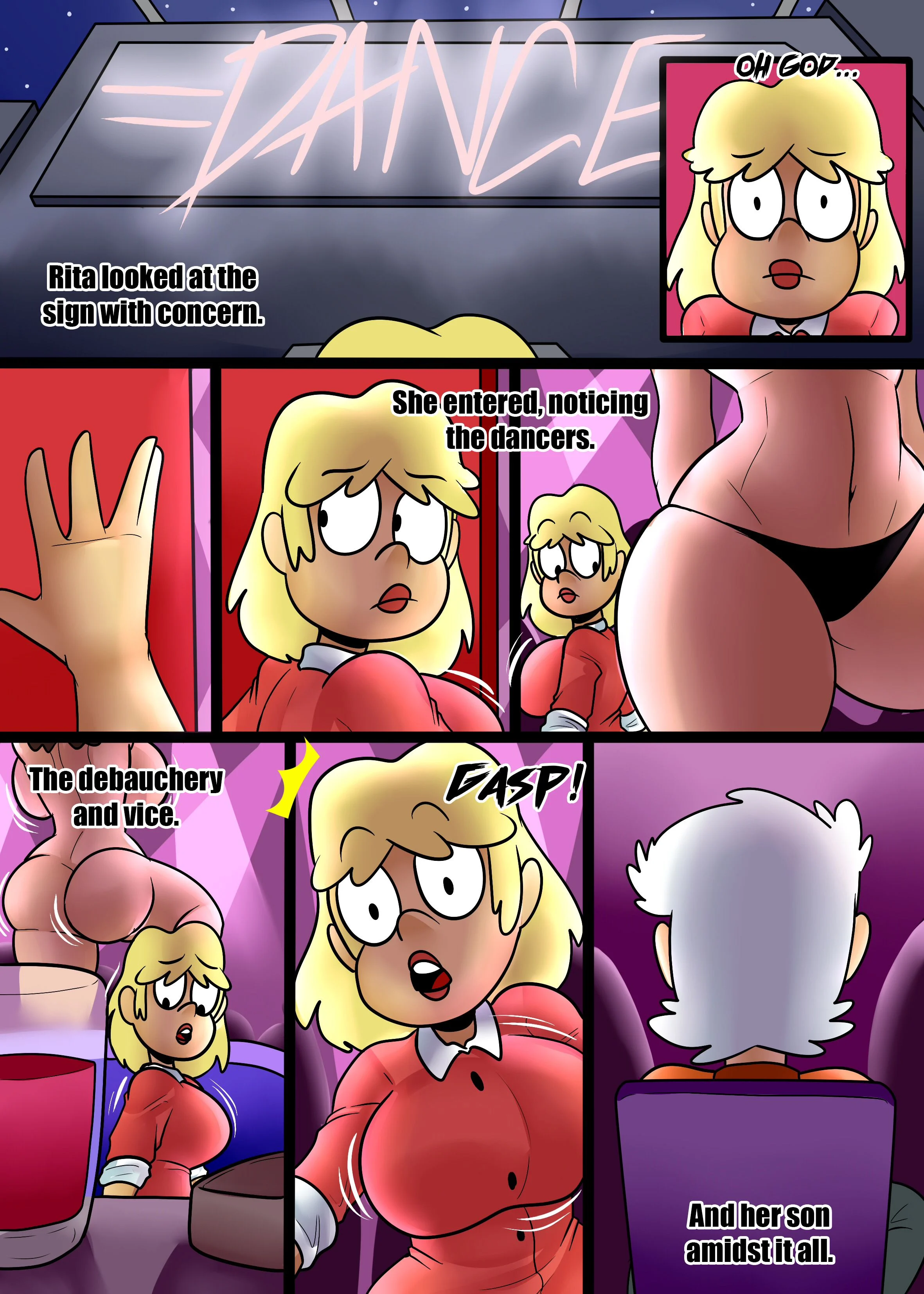 Louds in the club (The Loud House) [Zaicomaster14] - Chapter 2 — Page 41