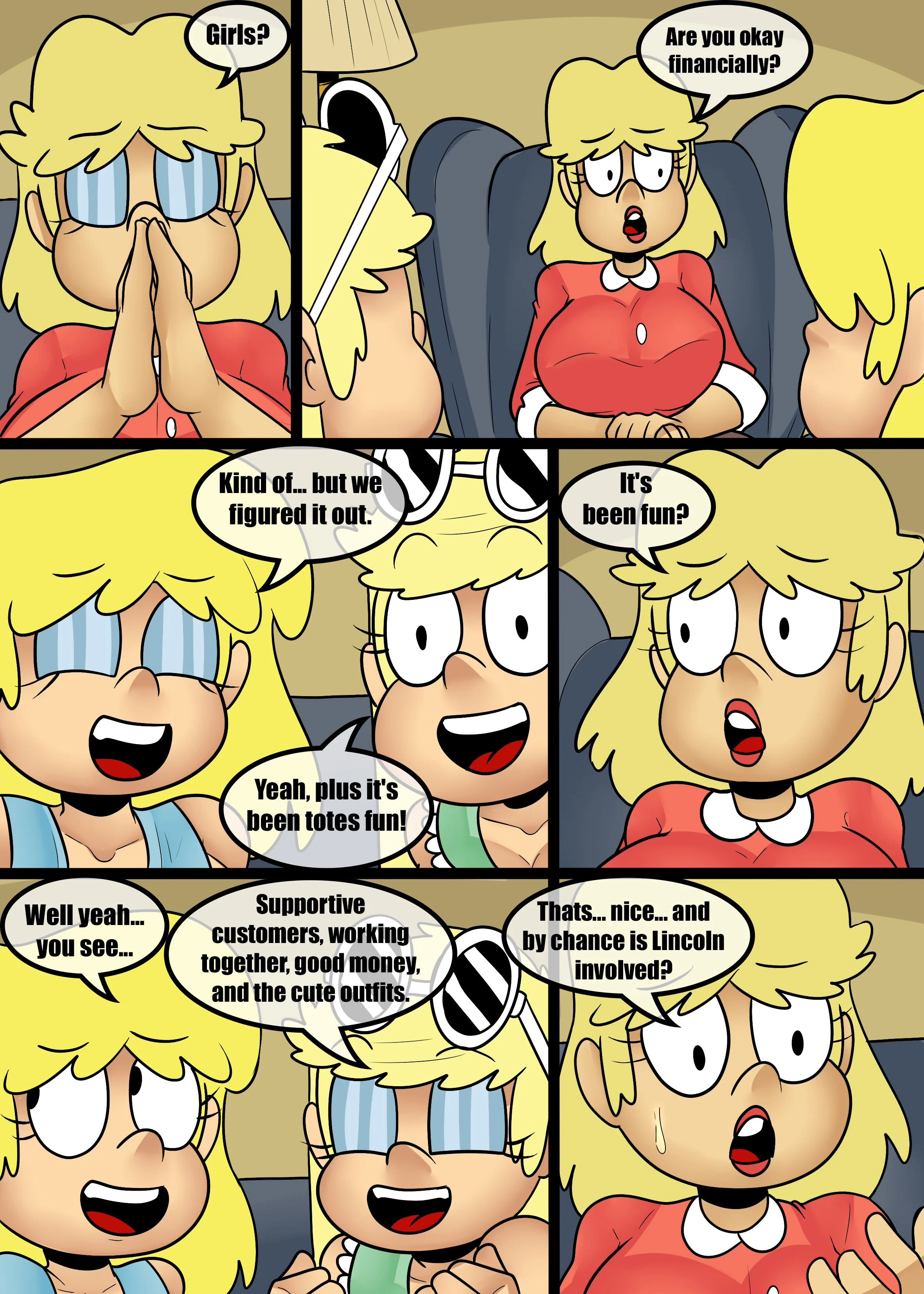 Louds in the club (The Loud House) [Zaicomaster14] - Chapter 2 — Page 44