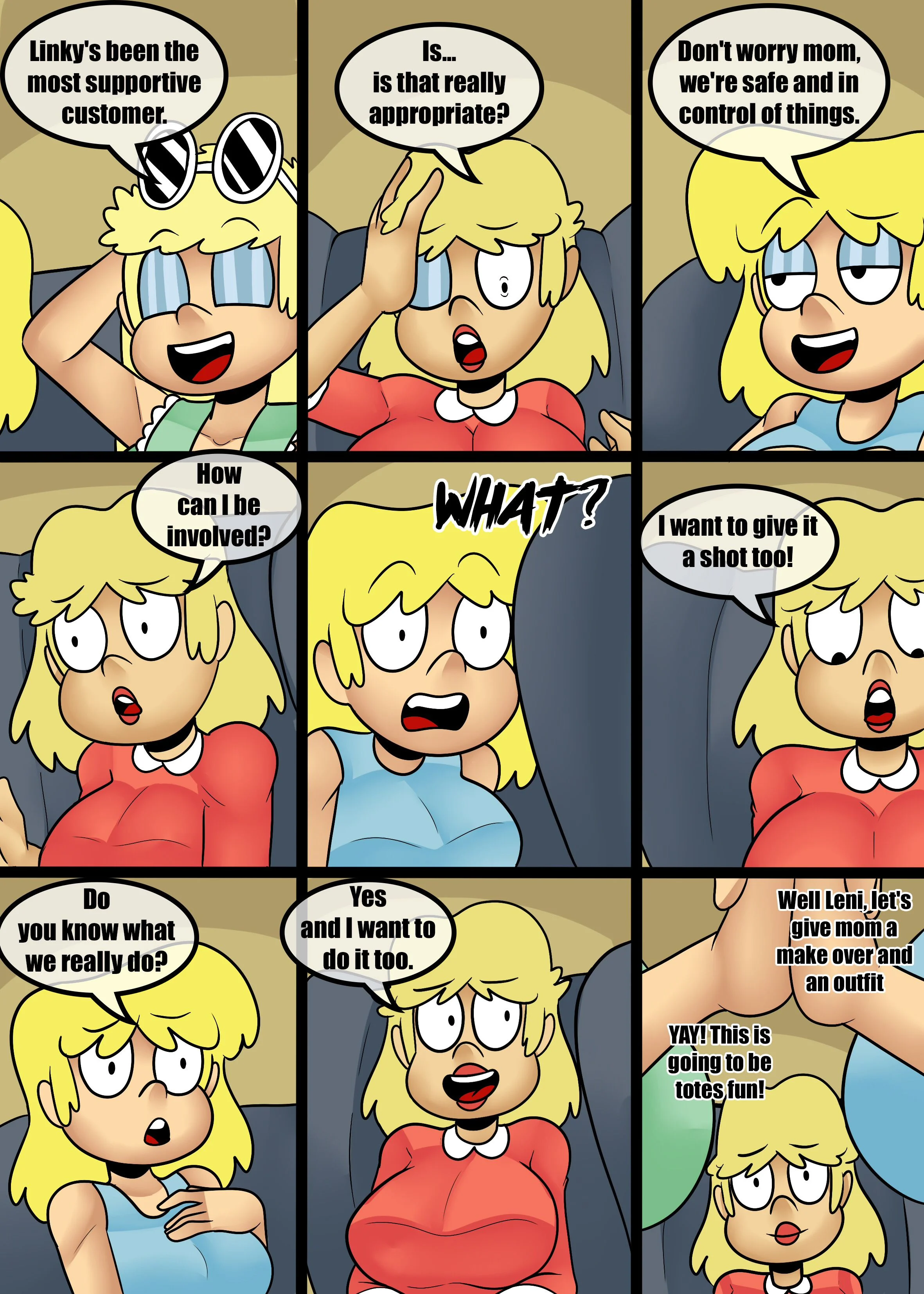 Louds in the club (The Loud House) [Zaicomaster14] - Chapter 2 — Page 45