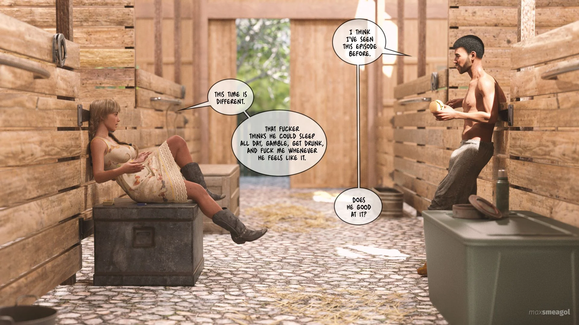 Lunchbreak [MaxSmeagol] - Chapter 1 — Page 9