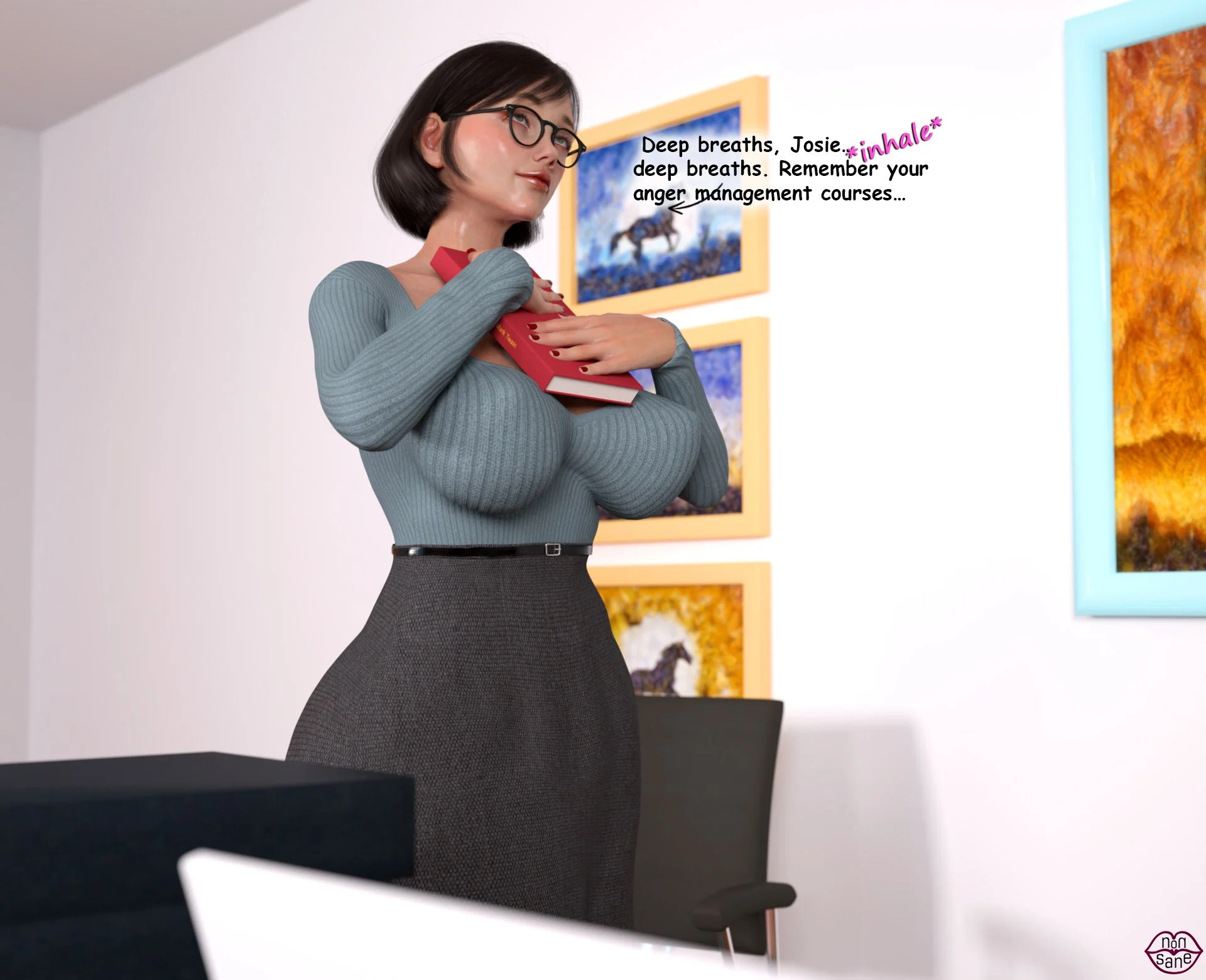 Pinky & The Burd: Stuffin’ the Shrink [Nonsane] - Chapter 1 — Page 64