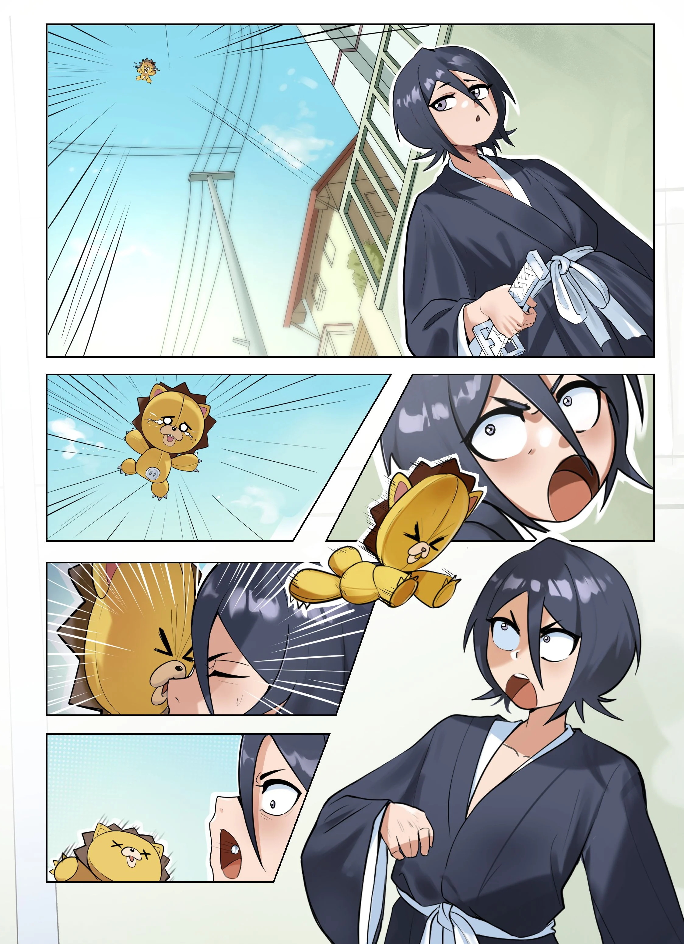 Kon inside Me (Bleach) [TSFSingularity , Waligner] - Chapter 1 — Page 15