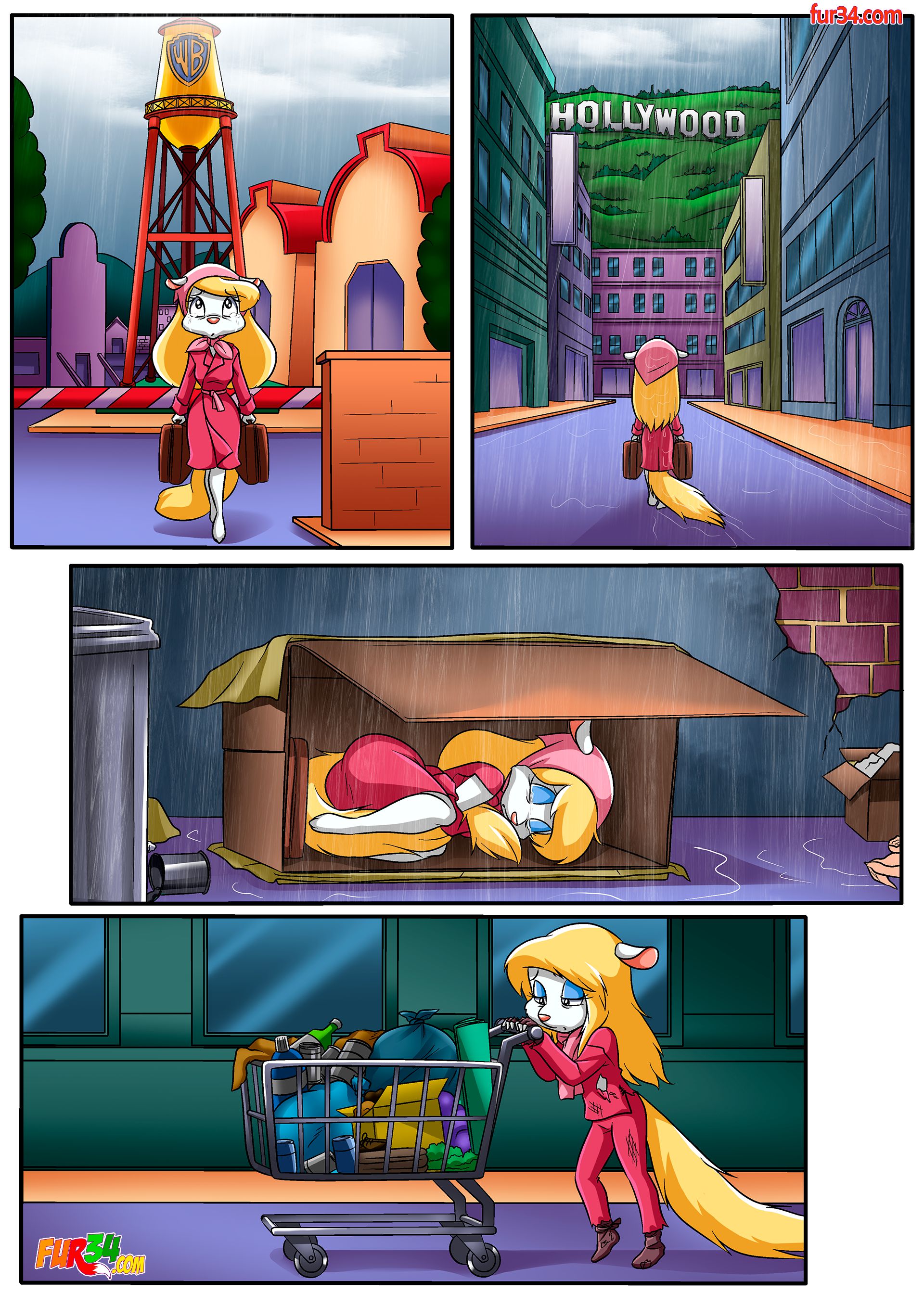Minerva Mink: Out of Service! (Animaniacs) [Palcomix] - Chapter 1 — Page 4