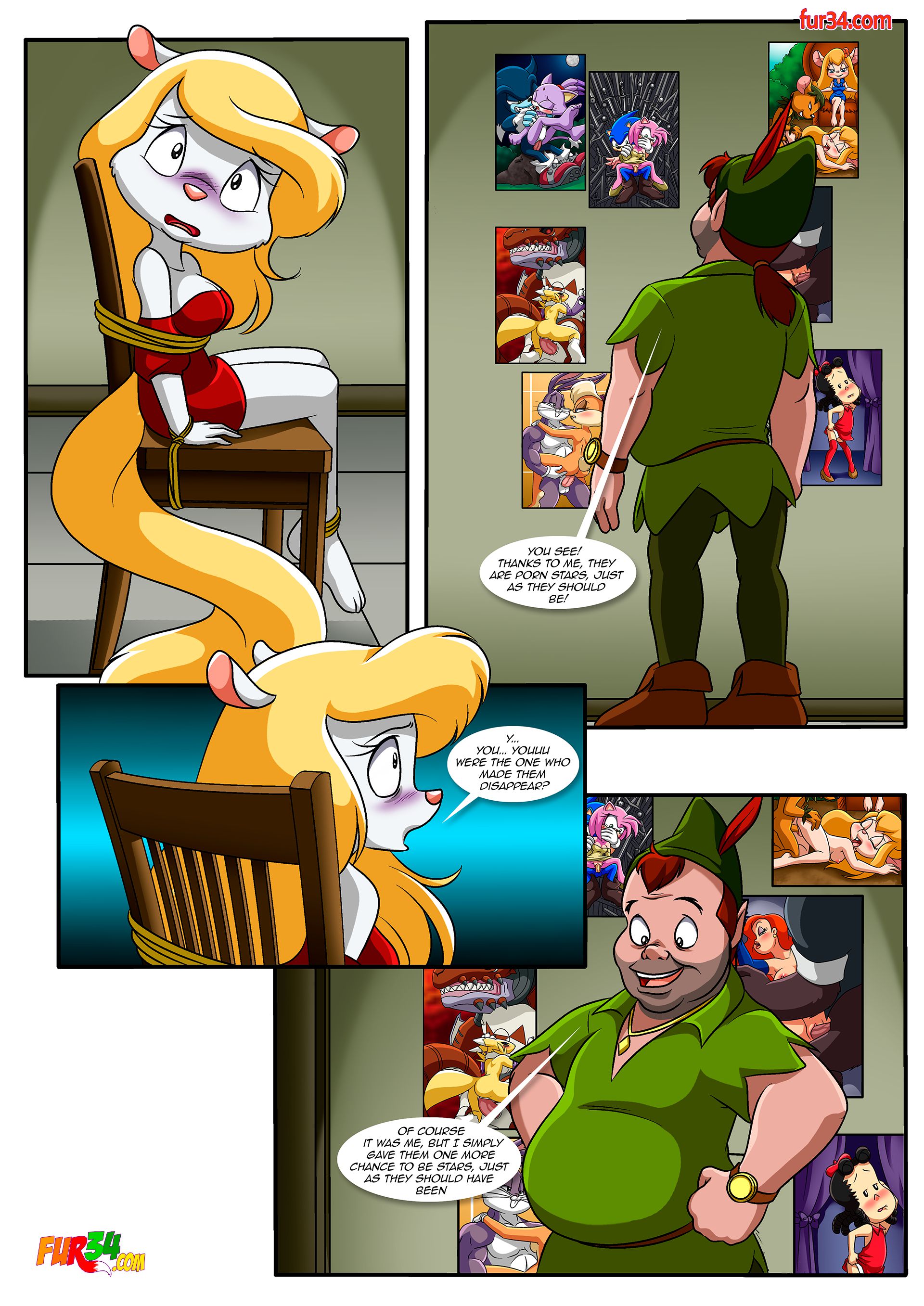 Minerva Mink: Out of Service! (Animaniacs) [Palcomix] - Chapter 1 — Page 9