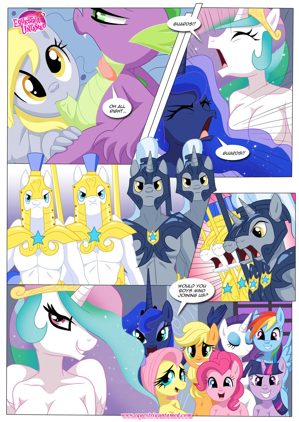 The Next Level of Friendship (My Little Pony: Friendship is Magic) [Palcomix] - Chapter 1 — Page 11