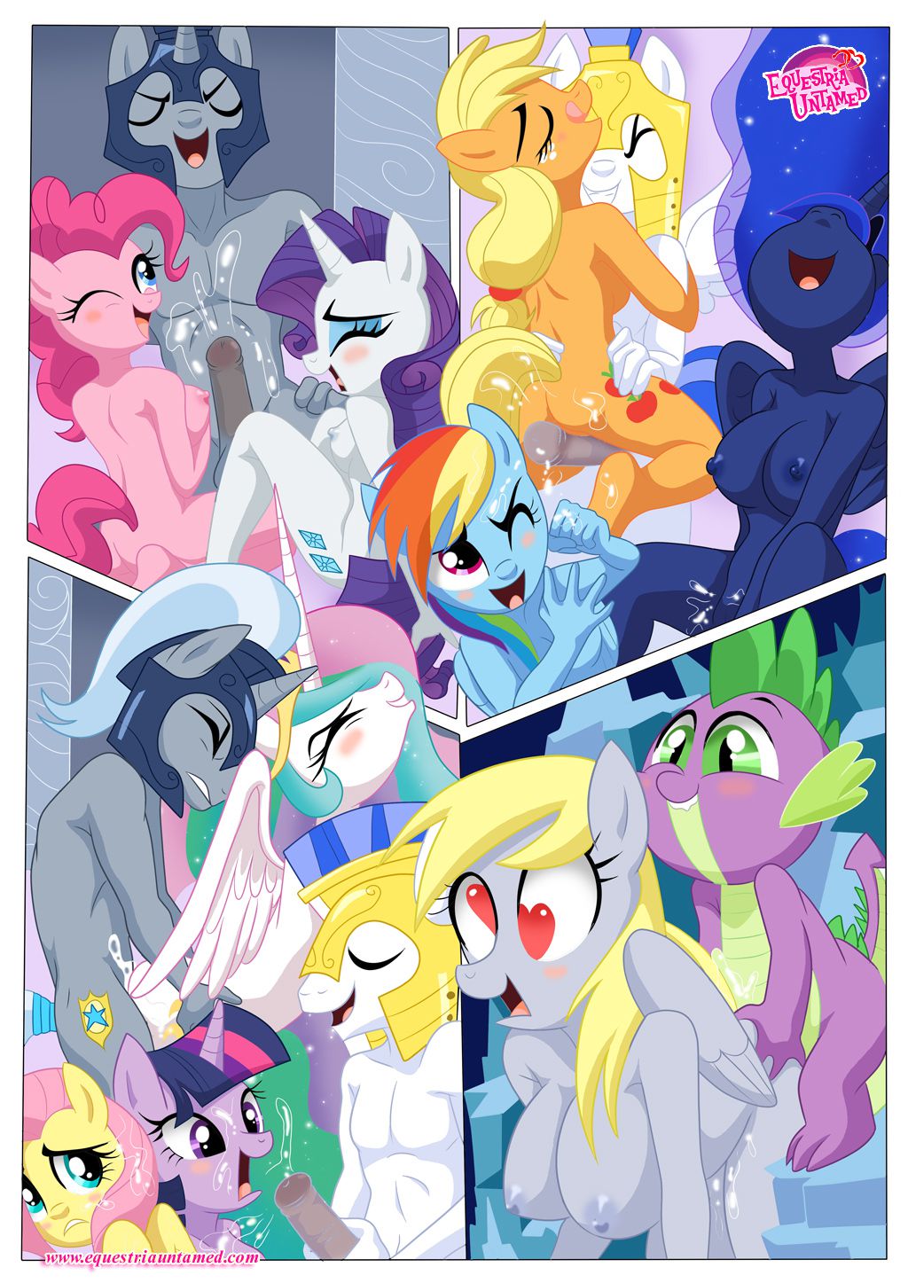 The Next Level of Friendship (My Little Pony: Friendship is Magic) [Palcomix] - Chapter 1 — Page 13