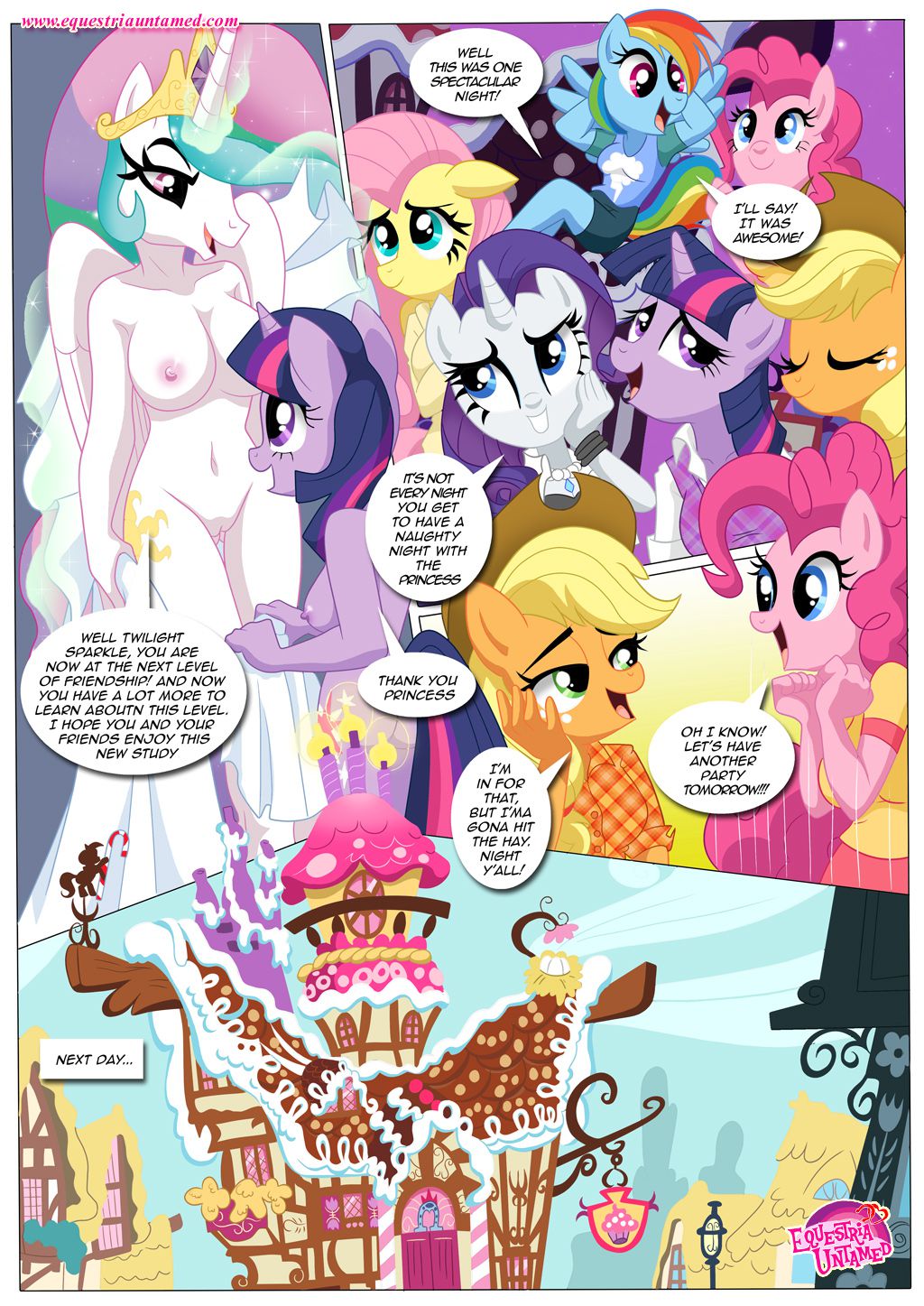 The Next Level of Friendship (My Little Pony: Friendship is Magic) [Palcomix] - Chapter 1 — Page 14