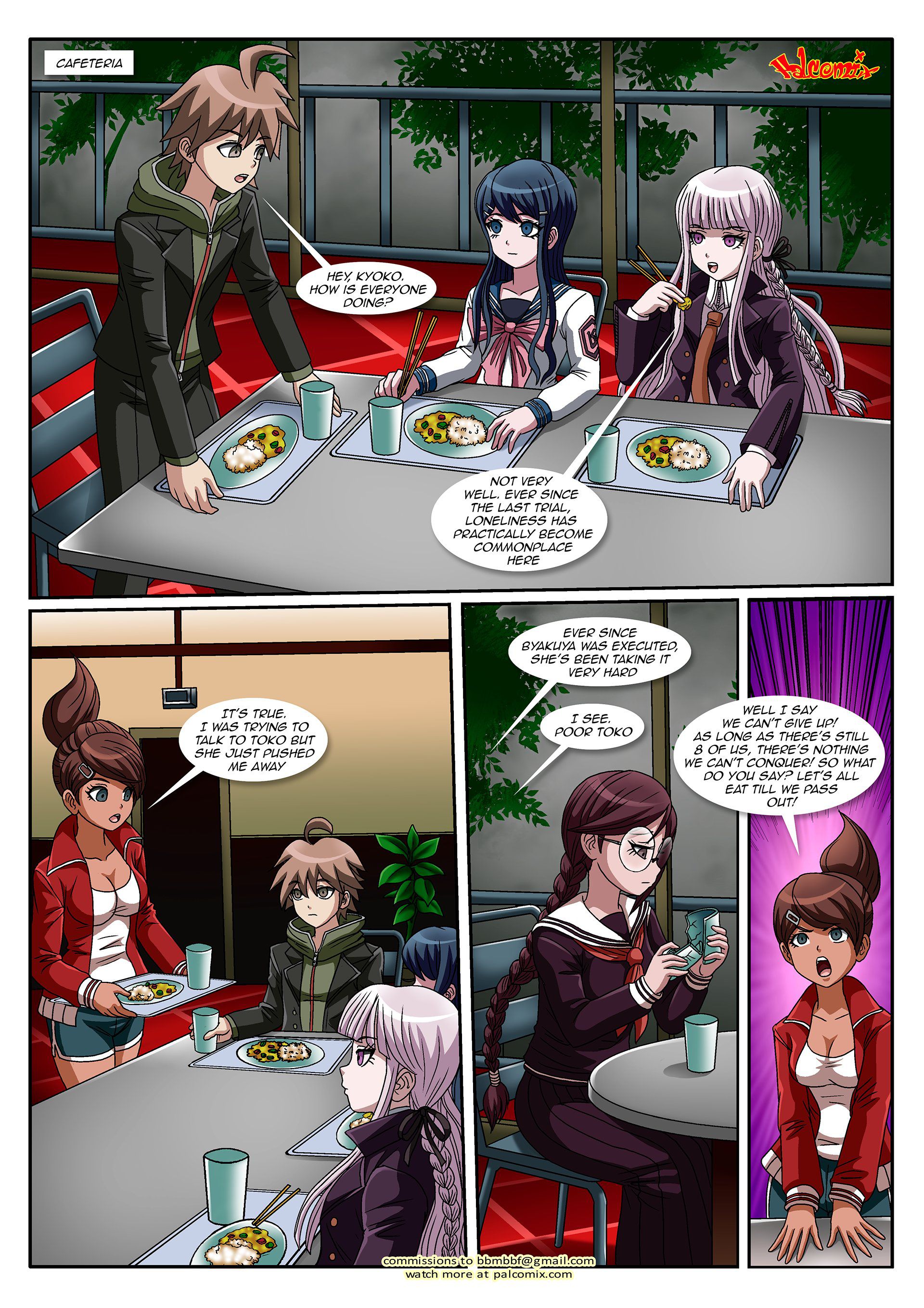 Harem of Despair (Danganronpa) [Palcomix] - Chapter 1 — Page 6