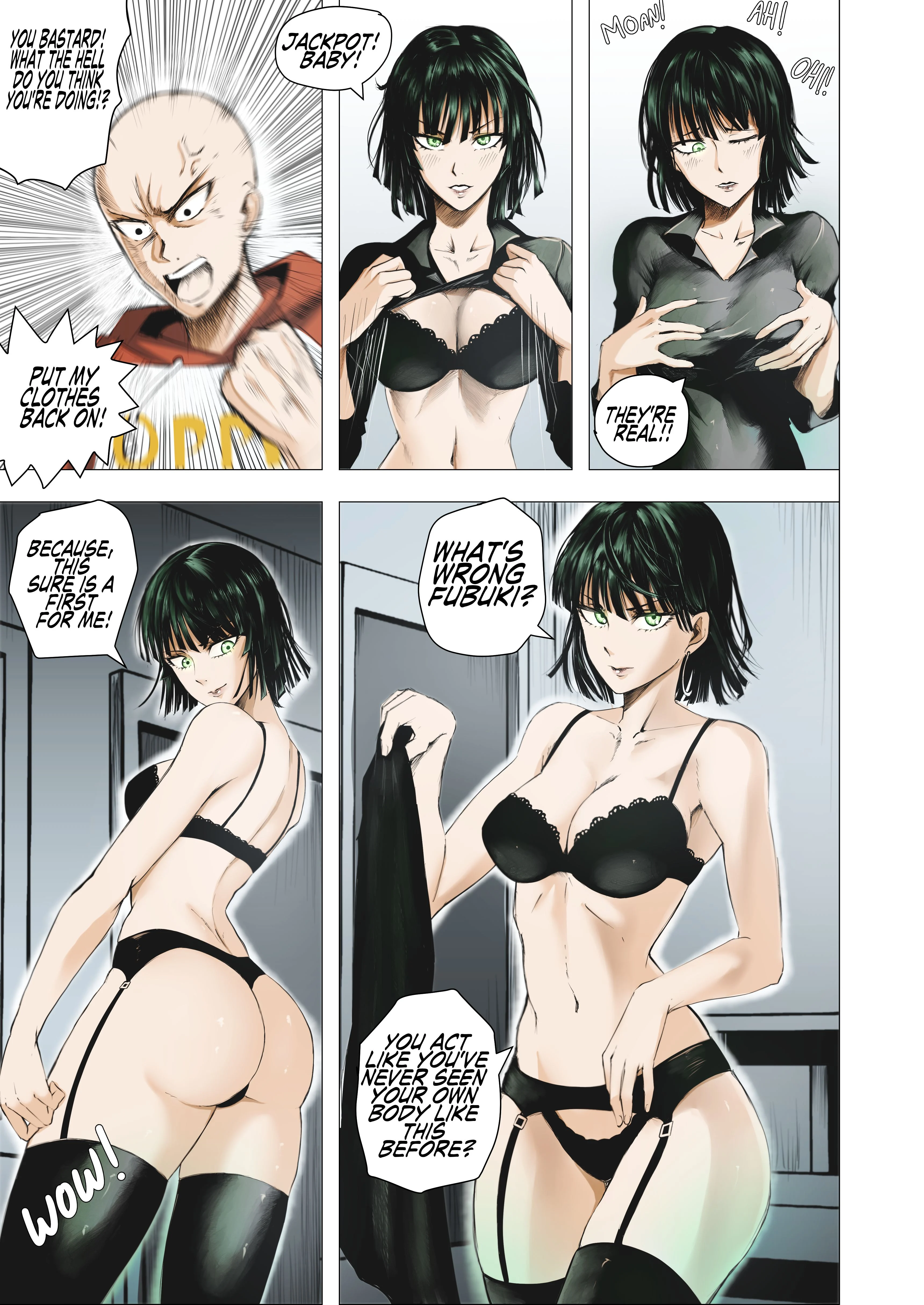 It's Fubuki Tai-me! (One Punch Man) [Aboleuk, TSFSingularity] - Chapter 1 — Page 5