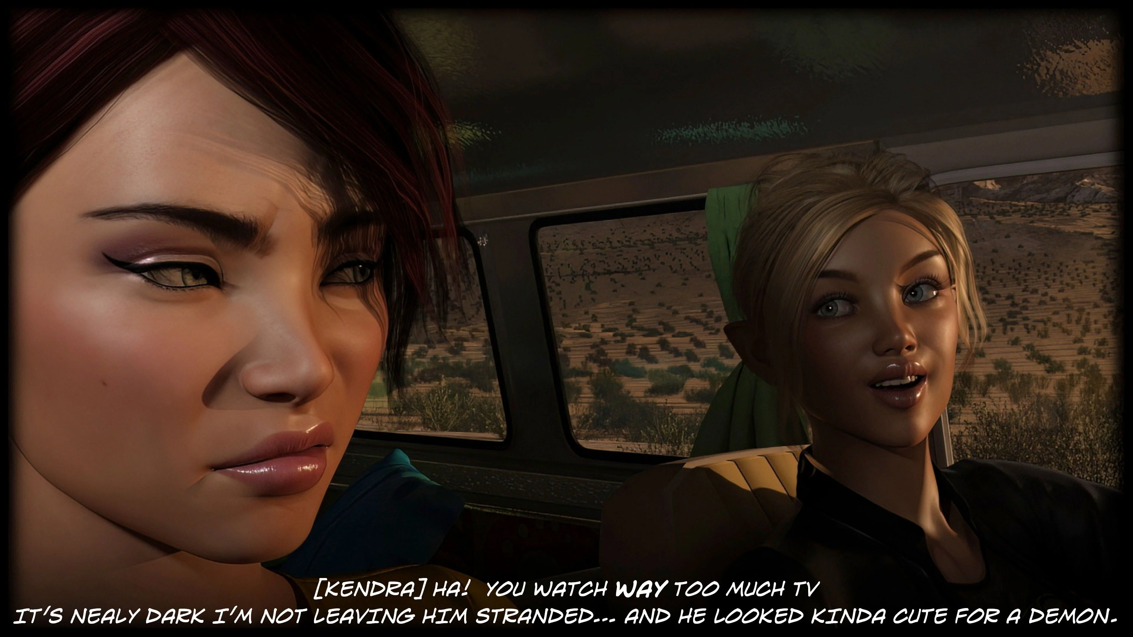 Fantasyland – Road Trip! [Sexy3DComics | Gonzo] - Chapter 1 — Page 27