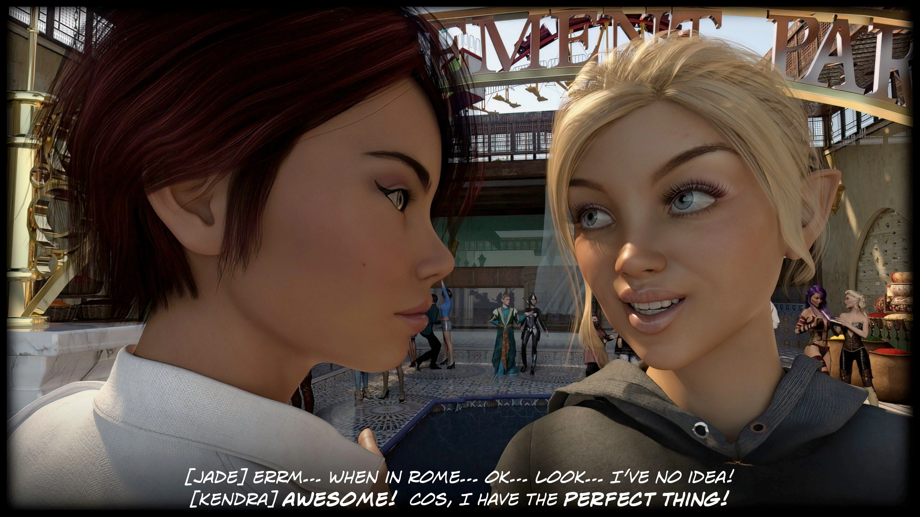 Fantasyland – Road Trip! [Sexy3DComics | Gonzo] - Chapter 2 — Page 6