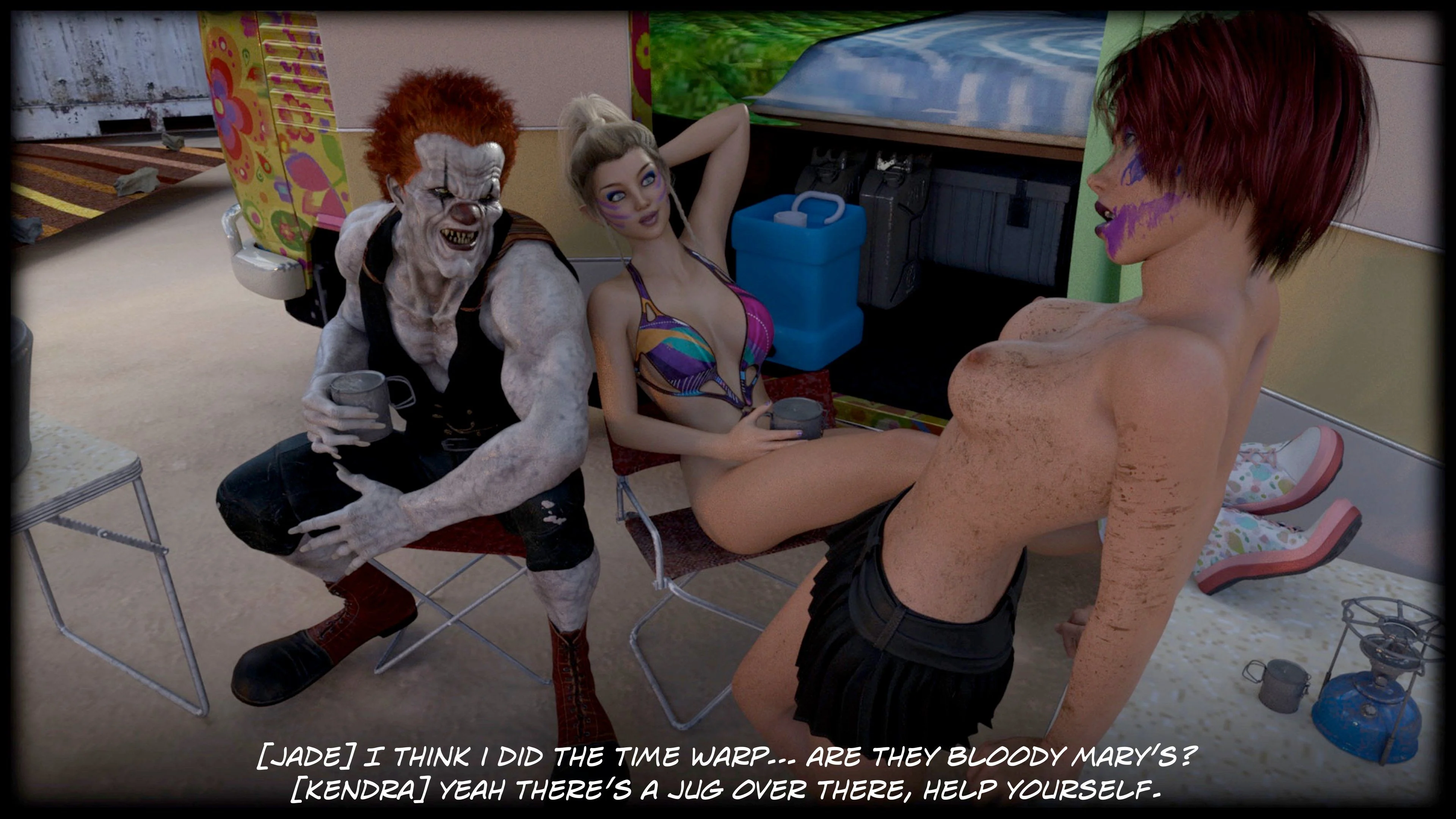 Fantasyland – Road Trip! [Sexy3DComics | Gonzo] - Chapter 3 — Page 121