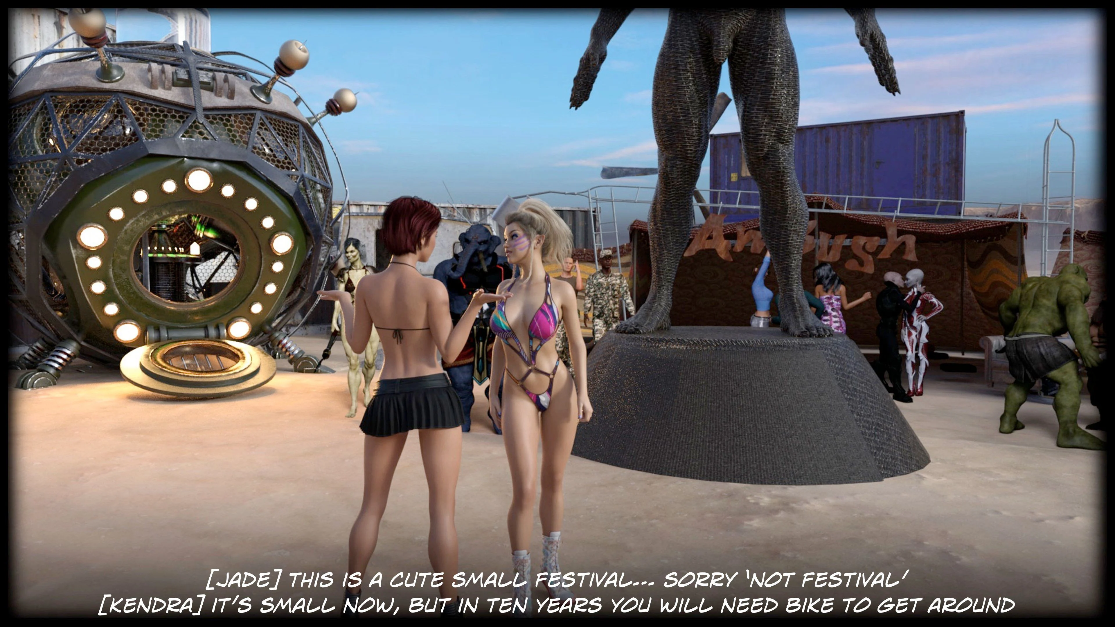 Fantasyland – Road Trip! [Sexy3DComics | Gonzo] - Chapter 3 — Page 25