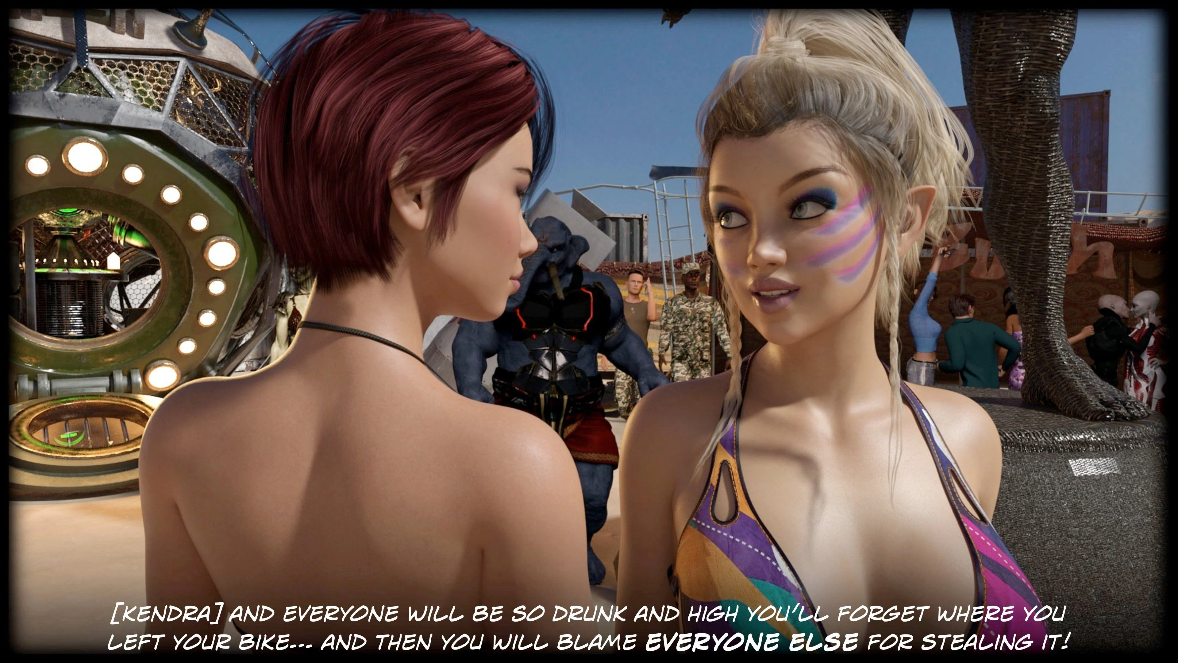 Fantasyland – Road Trip! [Sexy3DComics | Gonzo] - Chapter 3 — Page 26