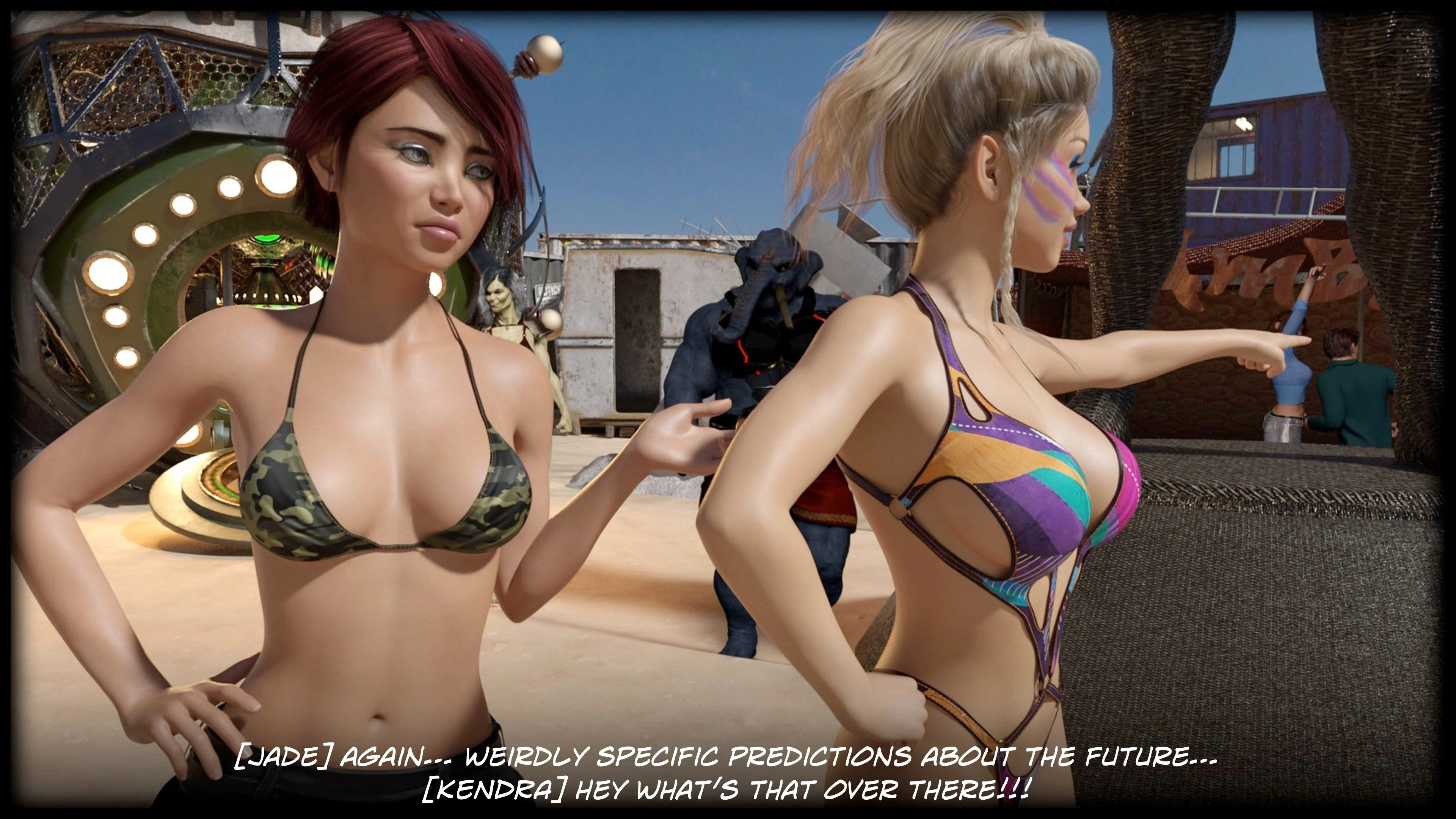 Fantasyland – Road Trip! [Sexy3DComics | Gonzo] - Chapter 3 — Page 27