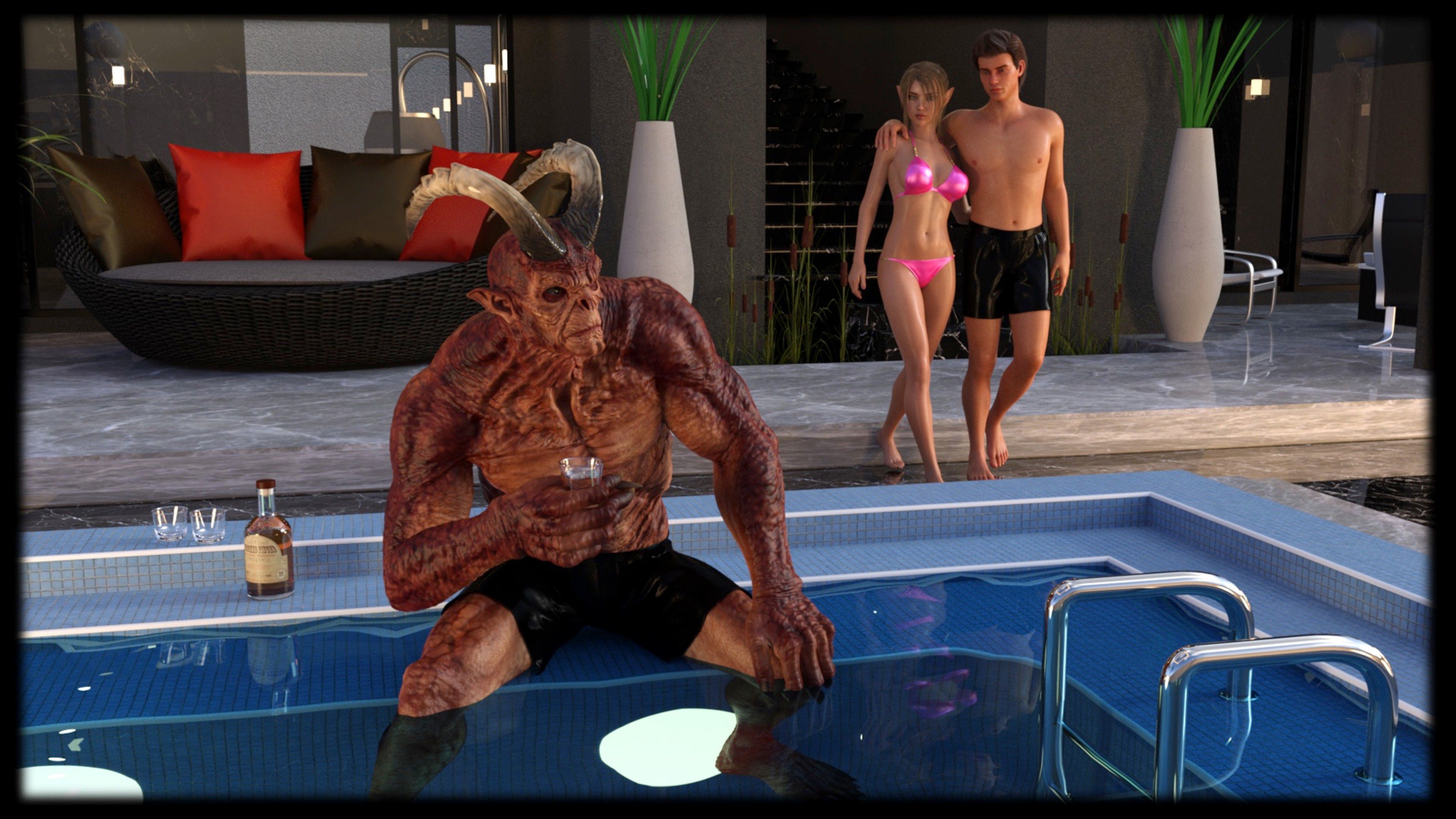 The Devil’s Bargain – Fantasyland [Sexy3DComics | Gonzo] - Chapter 1 — Page 35