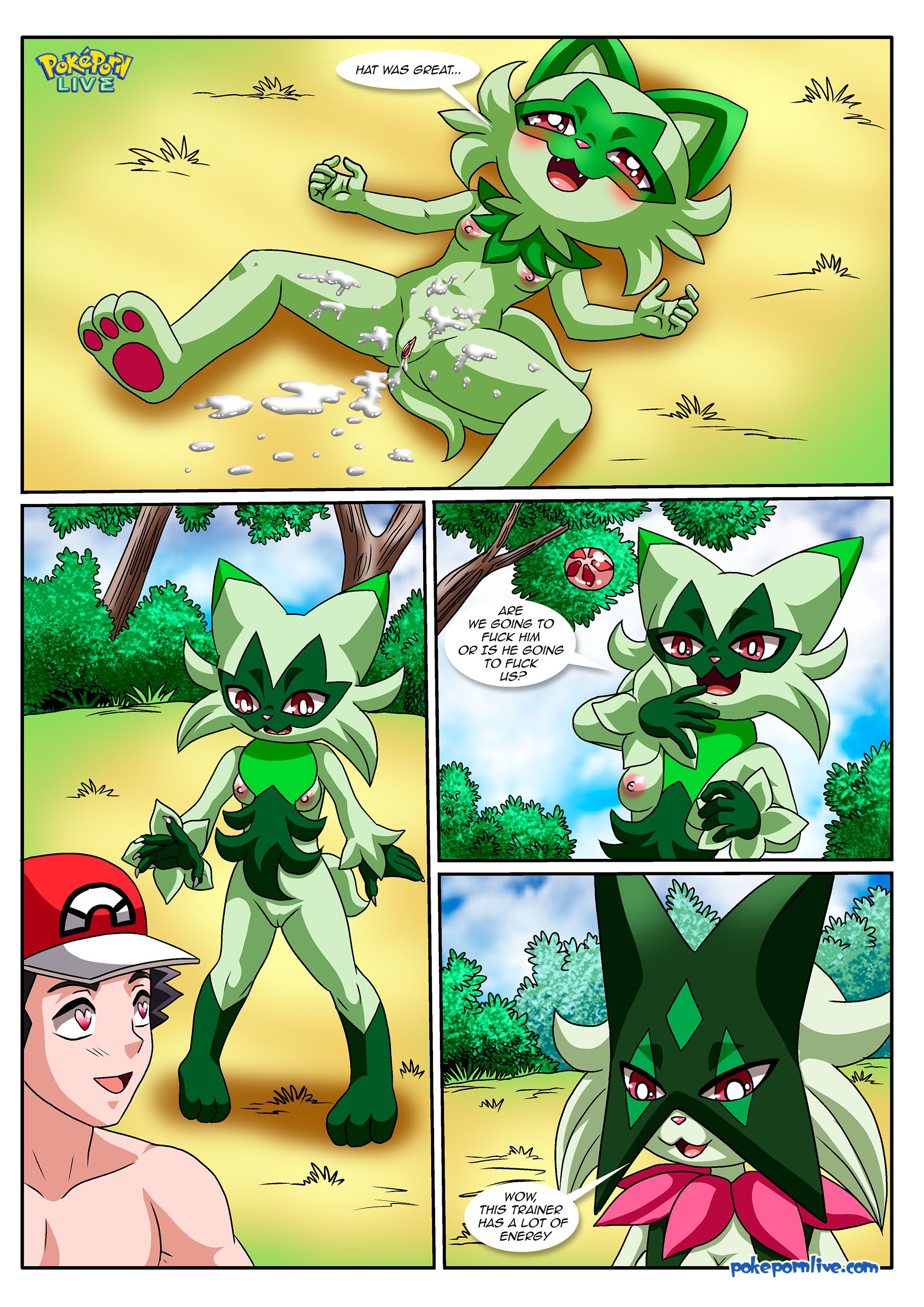 Purr and Spur (Pokemon) [Palcomix] - Chapter 1 — Page 12