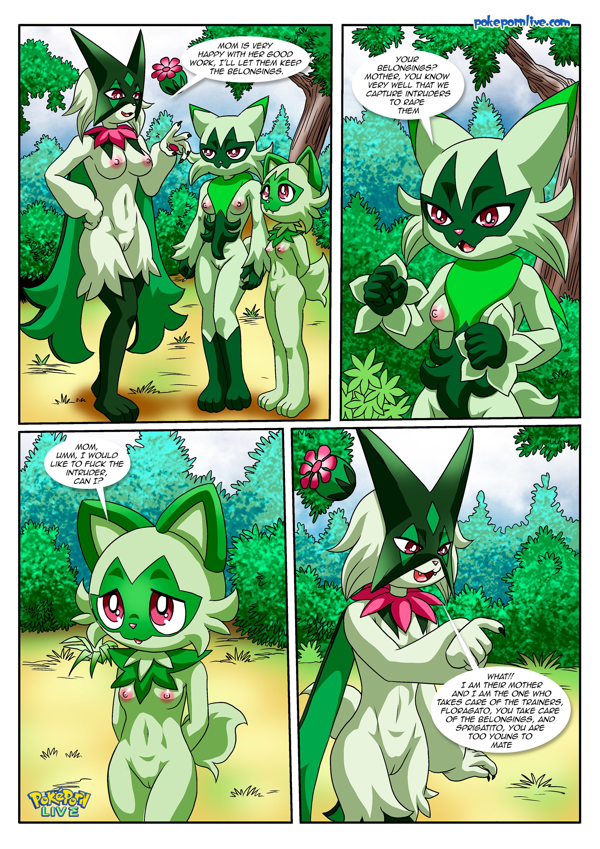 Purr and Spur (Pokemon) [Palcomix] - Chapter 1 — Page 7