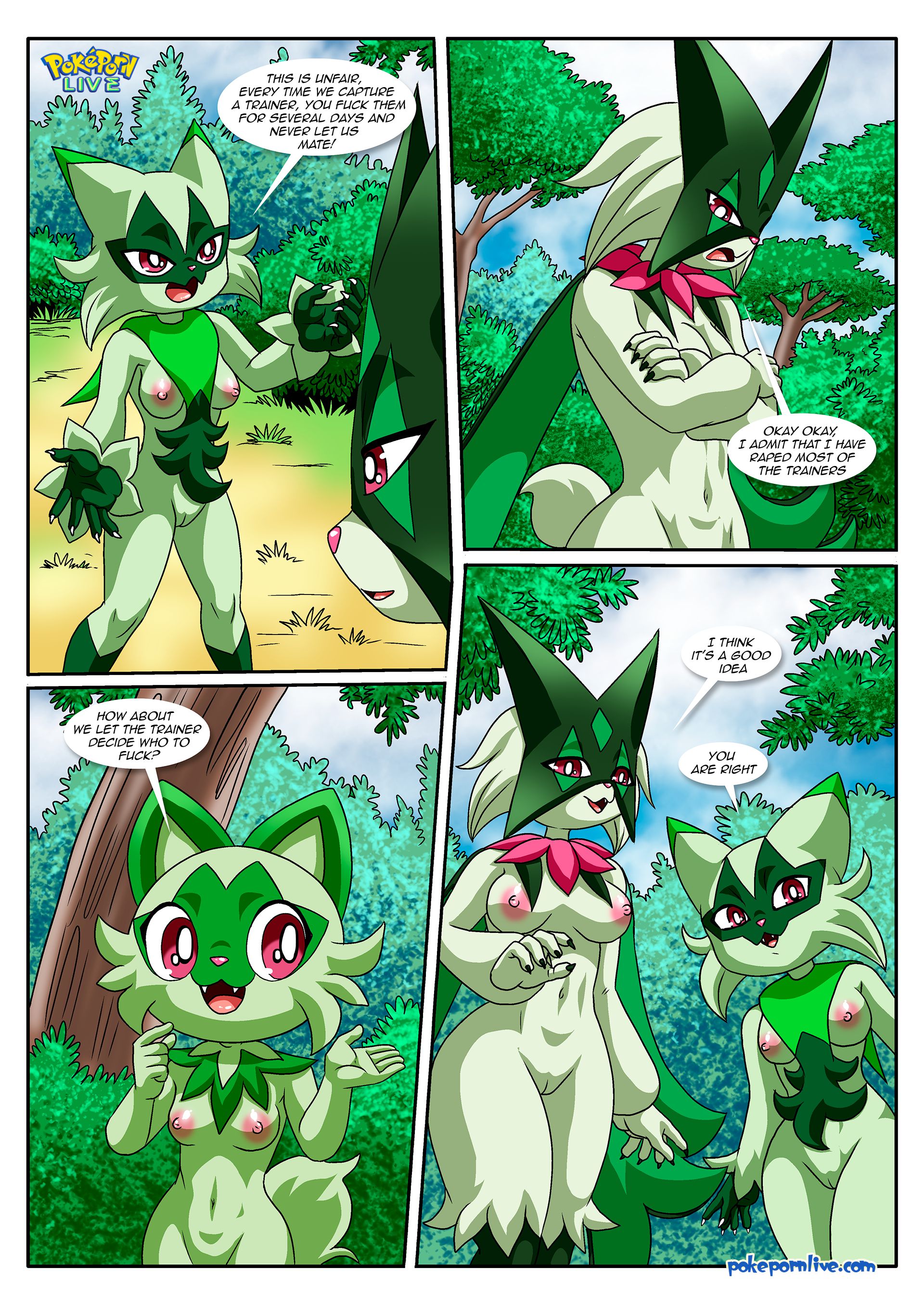 Purr and Spur (Pokemon) [Palcomix] - Chapter 1 — Page 8