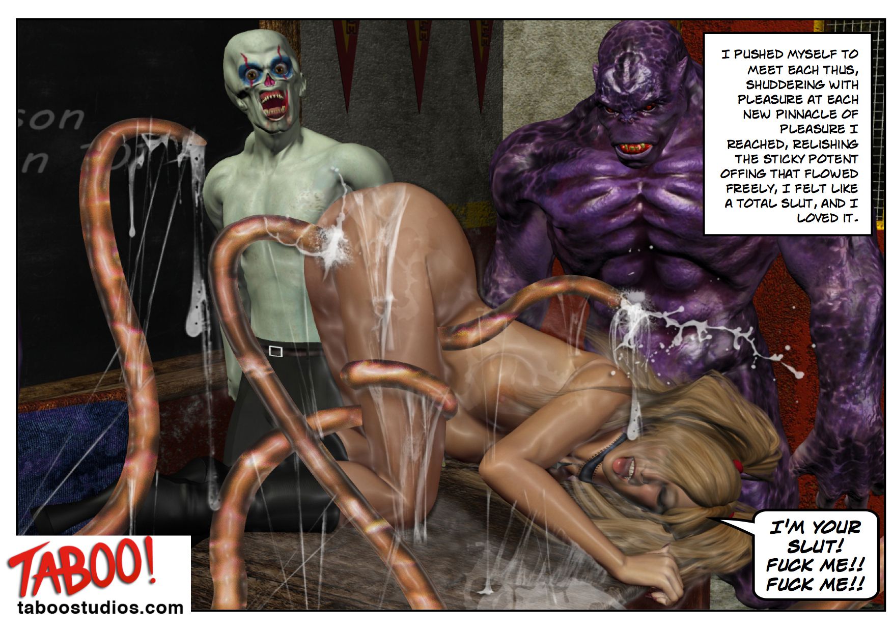 Slayer [Sexy3DComics | Gonzo] - Chapter — Page 34