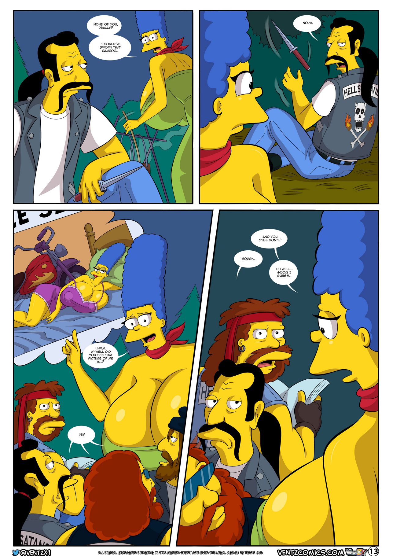 Sexy Sleep Walking (The Simpsons) [KogeiKun] - Chapter 3 — Page 14