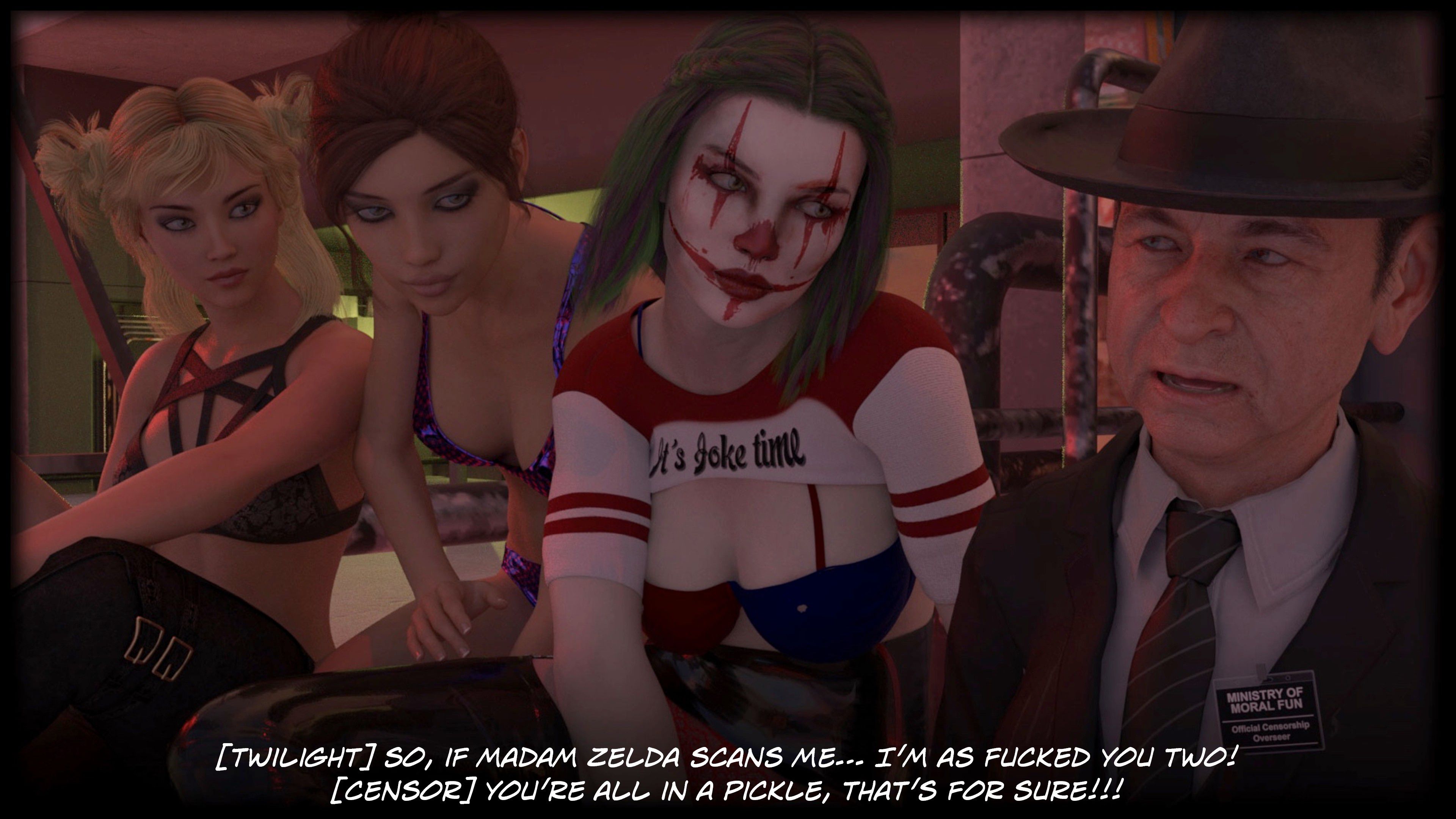 Dark Circus [Sexy3DComics | Gonzo] - Chapter 2 — Page 214