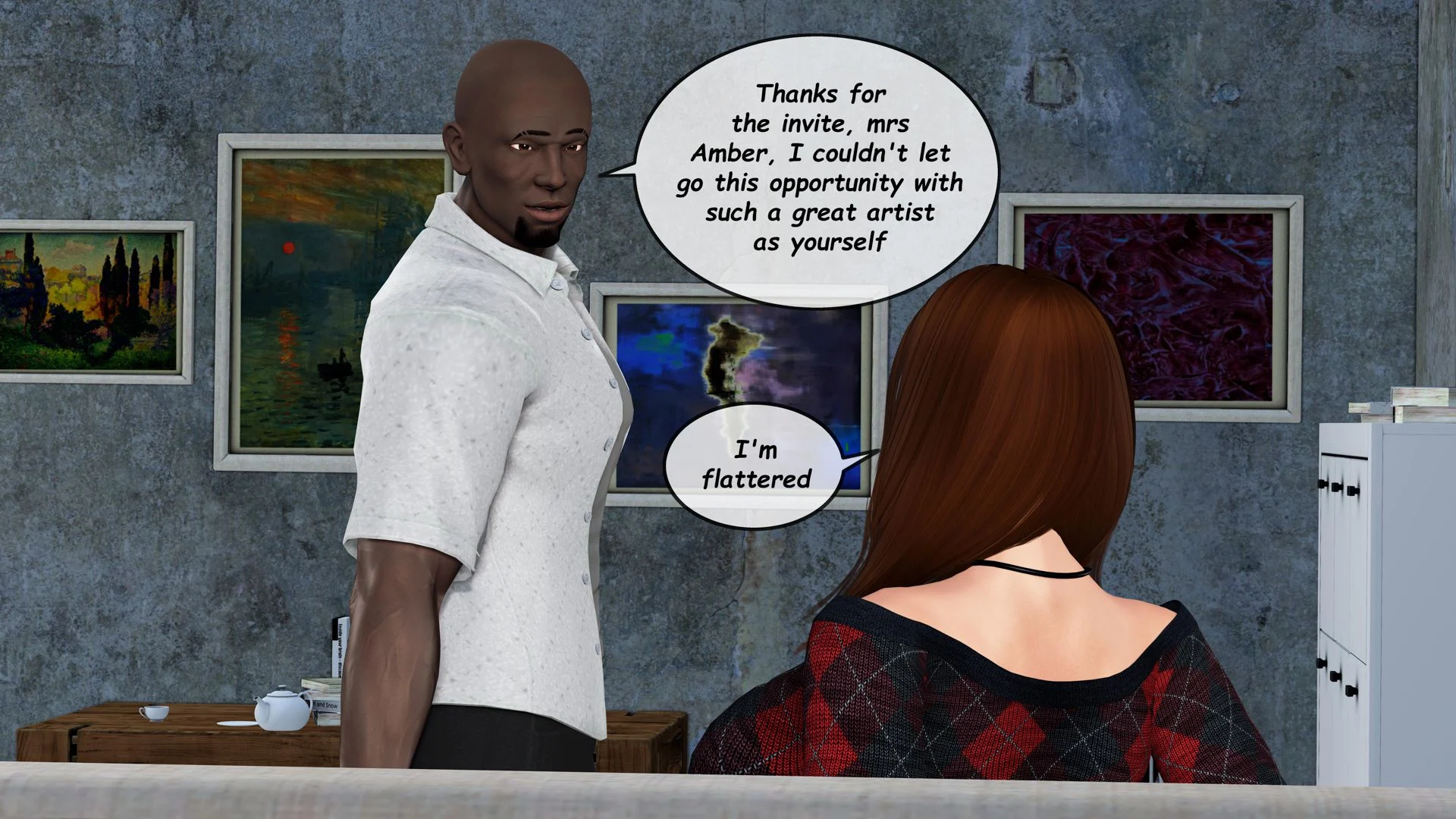 The Art Of The Nude [PurePervert] - Chapter 1 — Page 8