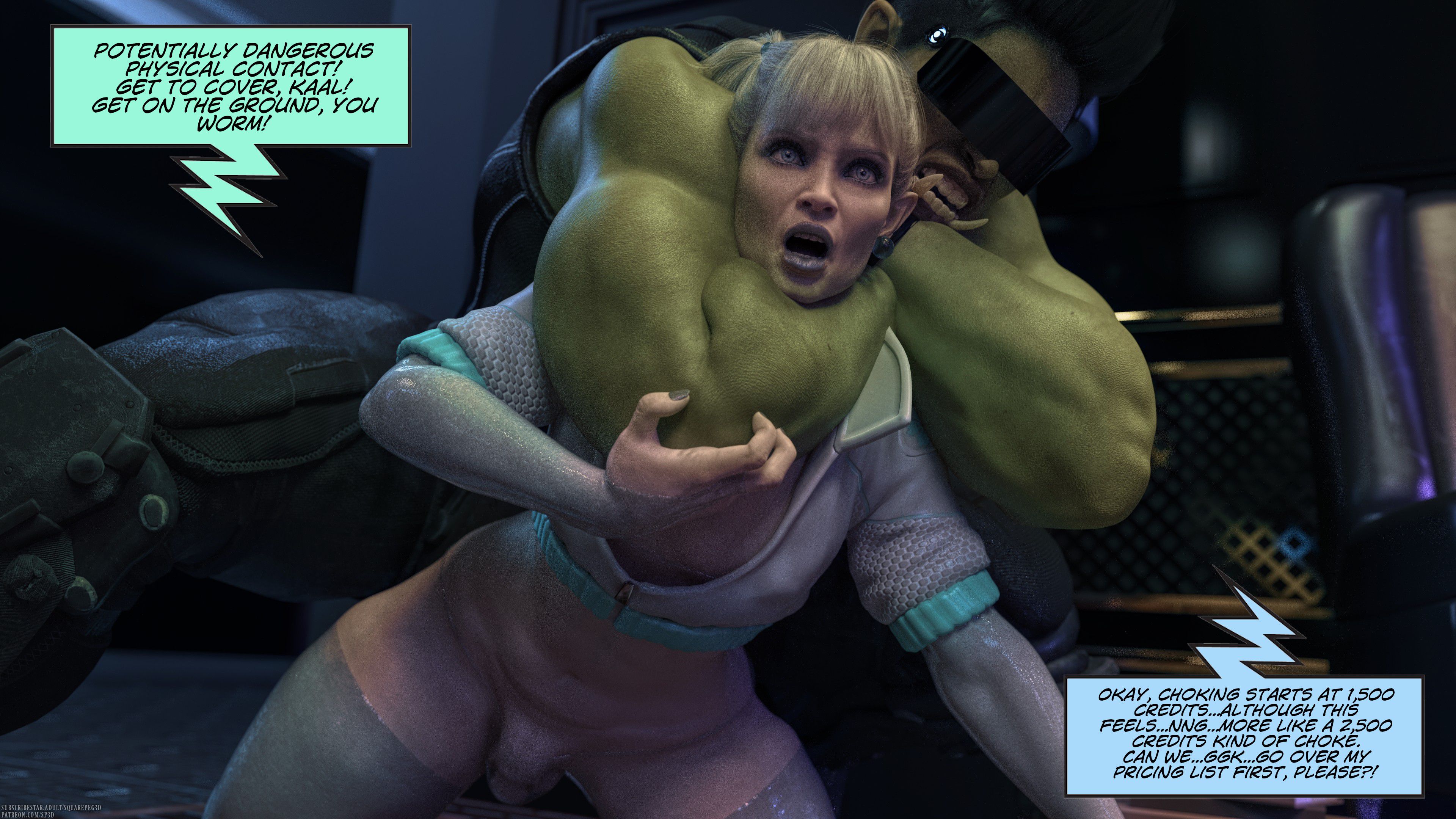 Always On Kaal [SquarePeg3D] - Chapter 1 — Page 4