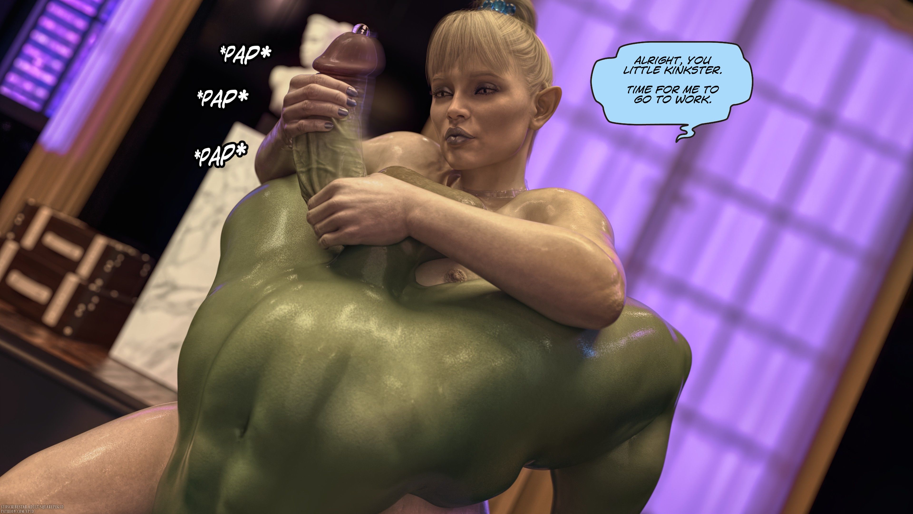 Always On Kaal [SquarePeg3D] - Chapter 1 — Page 58