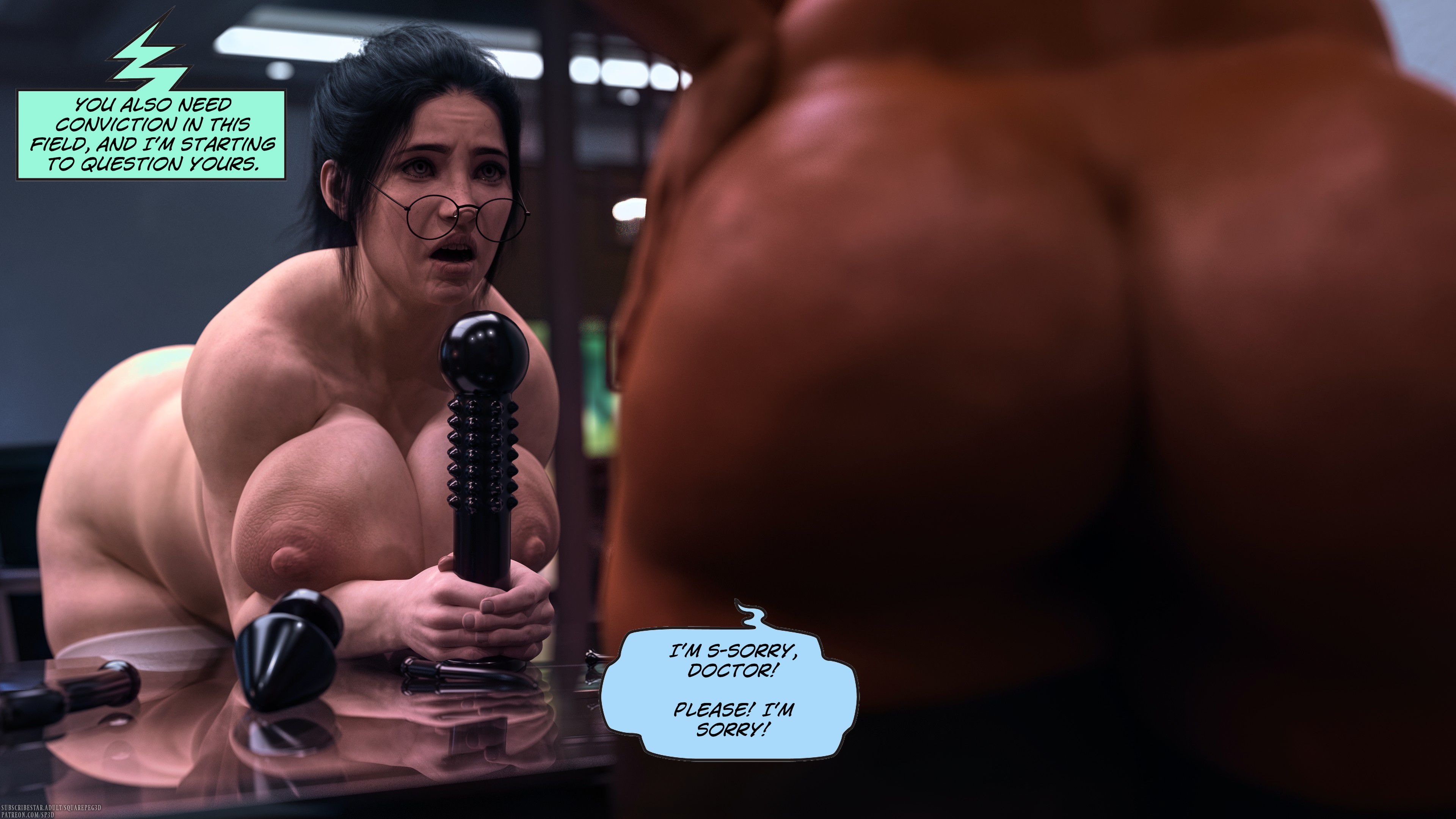 Applying Oneself [SquarePeg3D] - Chapter 1 — Page 37