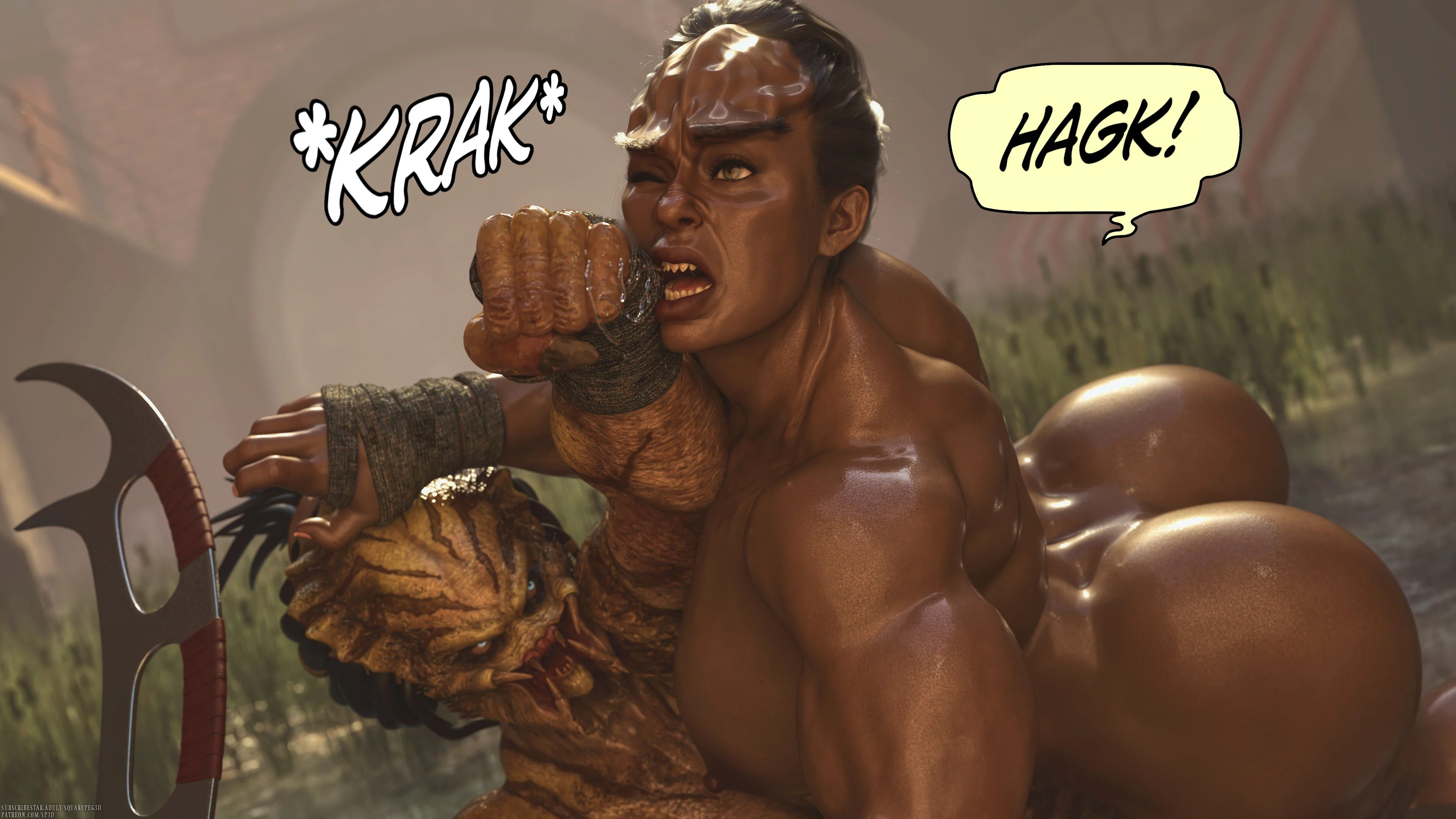 Unfair Game (Star Trek, Predator) [SquarePeg3D] - Chapter 1 — Page 61