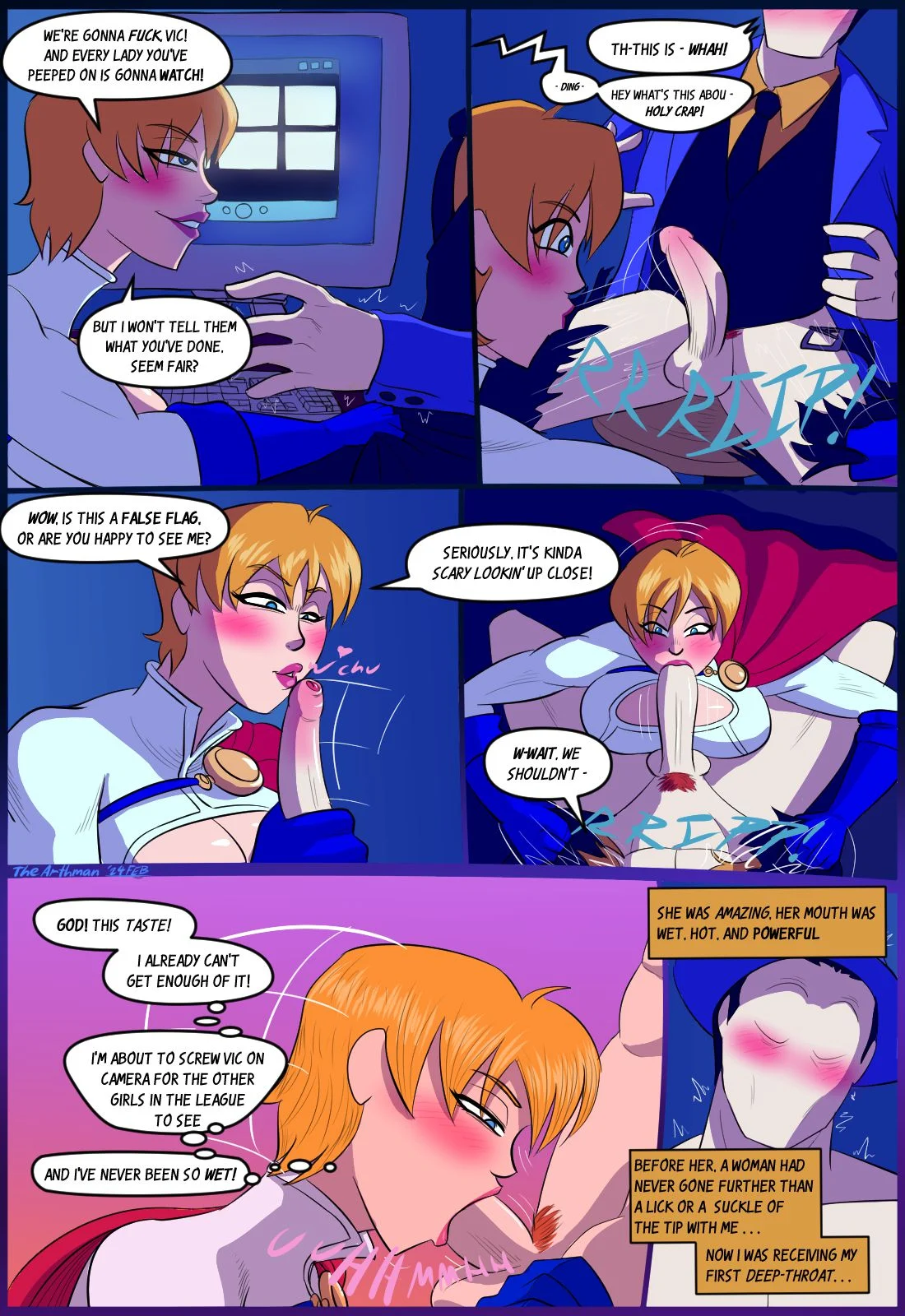 Power-Play (Justice League) [The Arthman] - Chapter 1 — Page 9