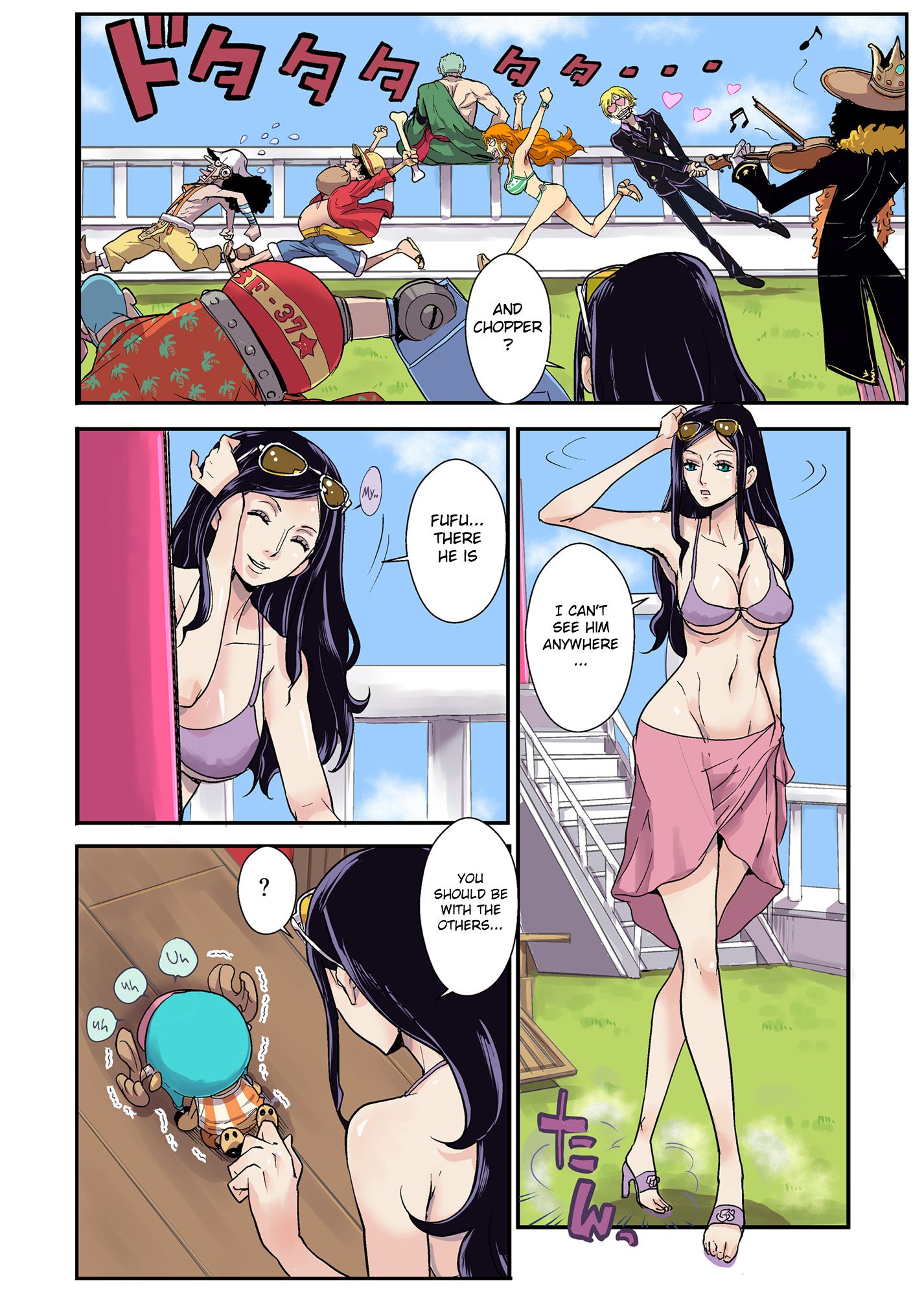 Chop Stick (One Piece) [Kakutou Oukoku] - Chapter 1 — Page 6