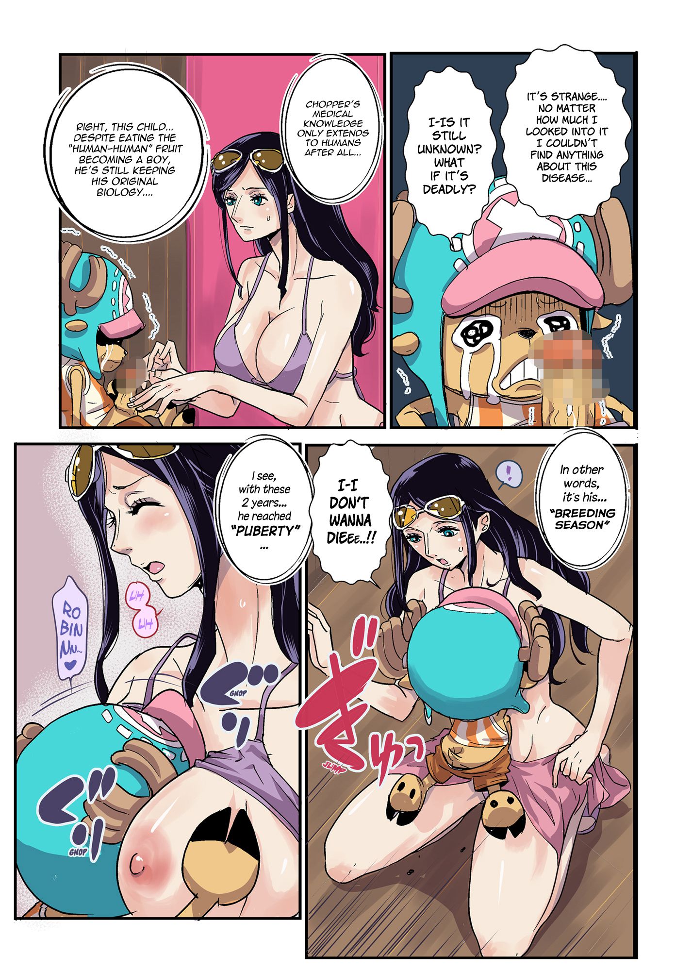 Chop Stick (One Piece) [Kakutou Oukoku] - Chapter 1 — Page 9