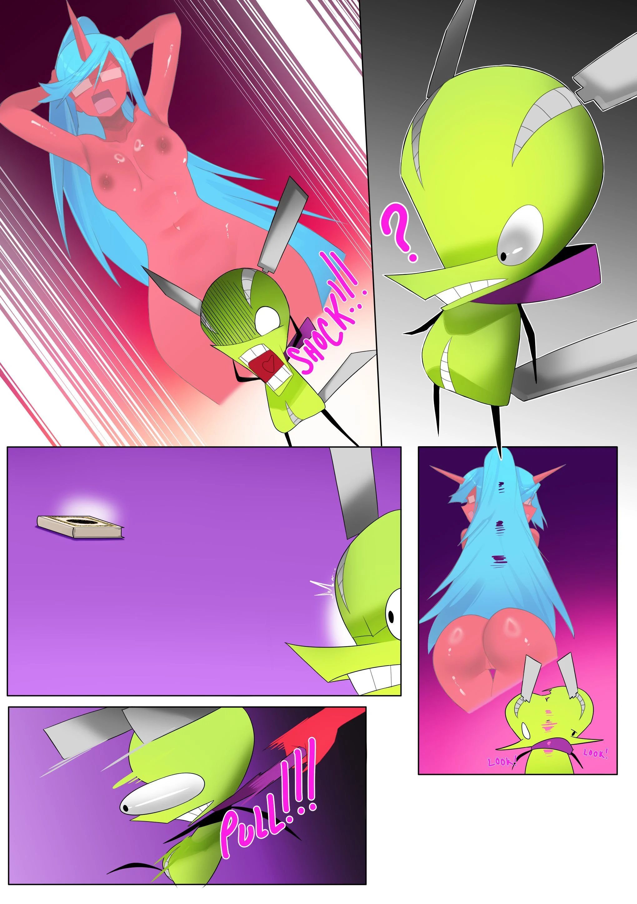 Panty & Swaping! (Panty And Stocking With Garterbelt) [TSFSingularity] - Chapter 2 — Page 24