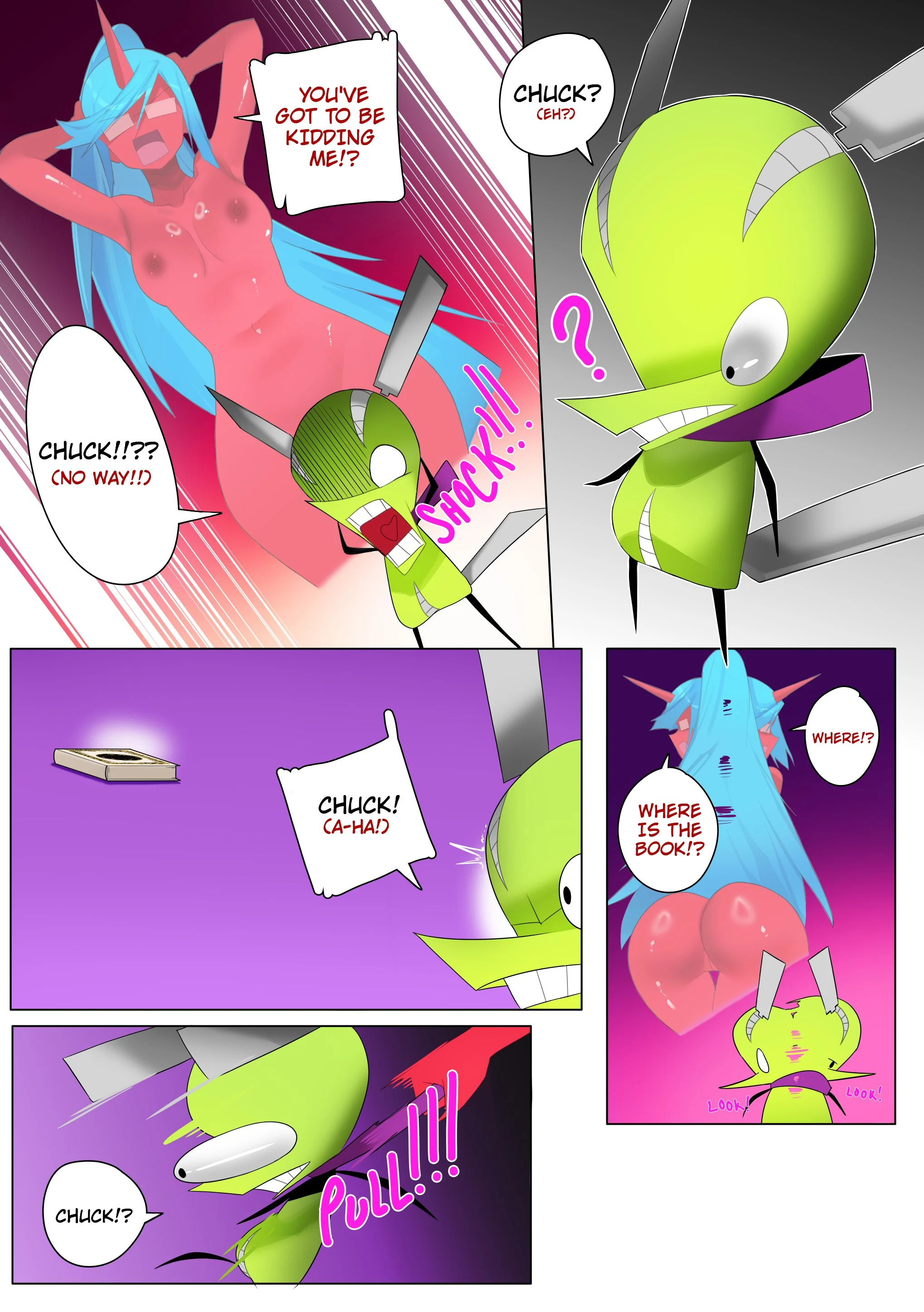 Panty & Swaping! (Panty And Stocking With Garterbelt) [TSFSingularity] - Chapter 2 — Page 8