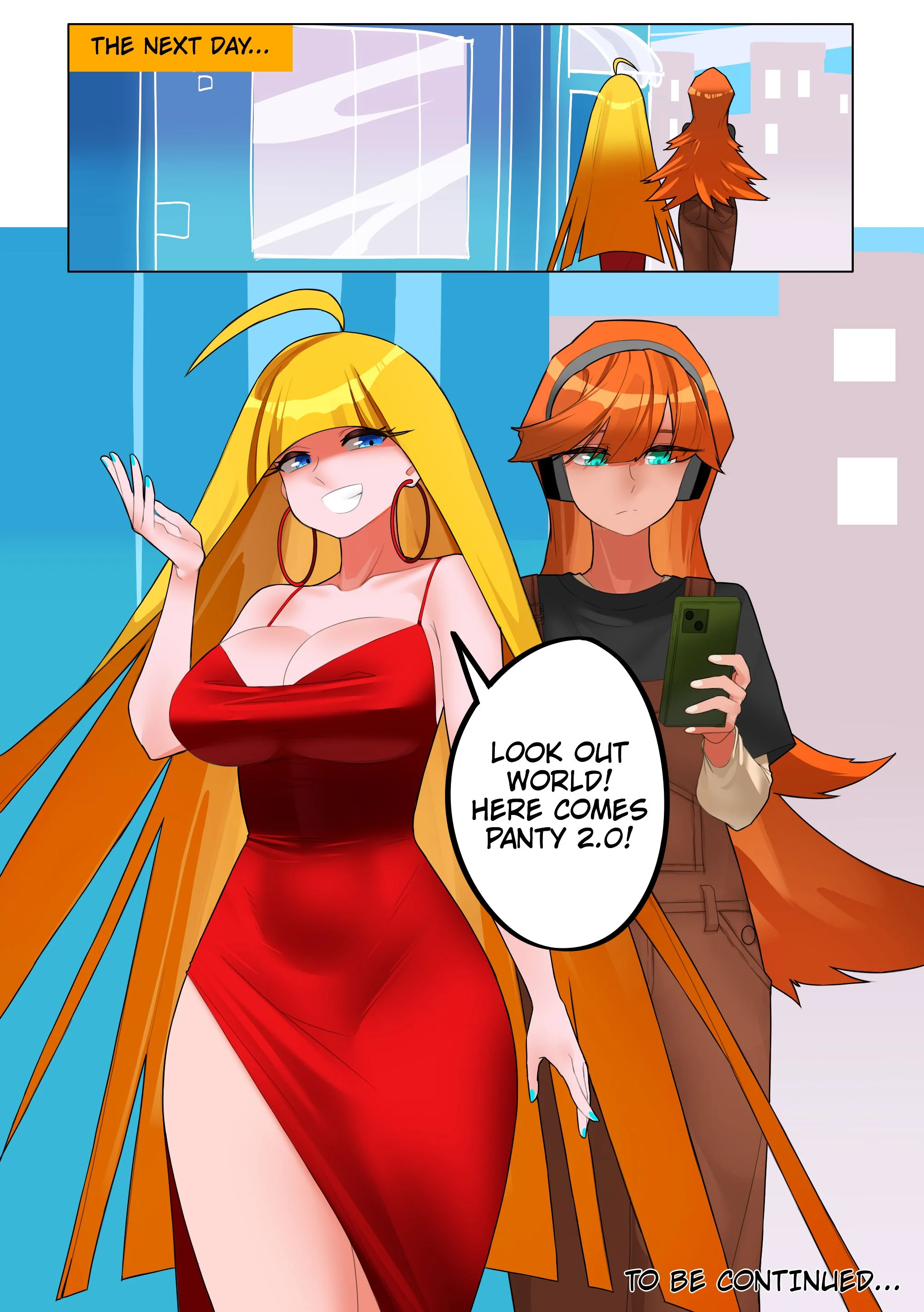 Panty & Swaping! (Panty And Stocking With Garterbelt) [TSFSingularity] - Chapter 1 — Page 13