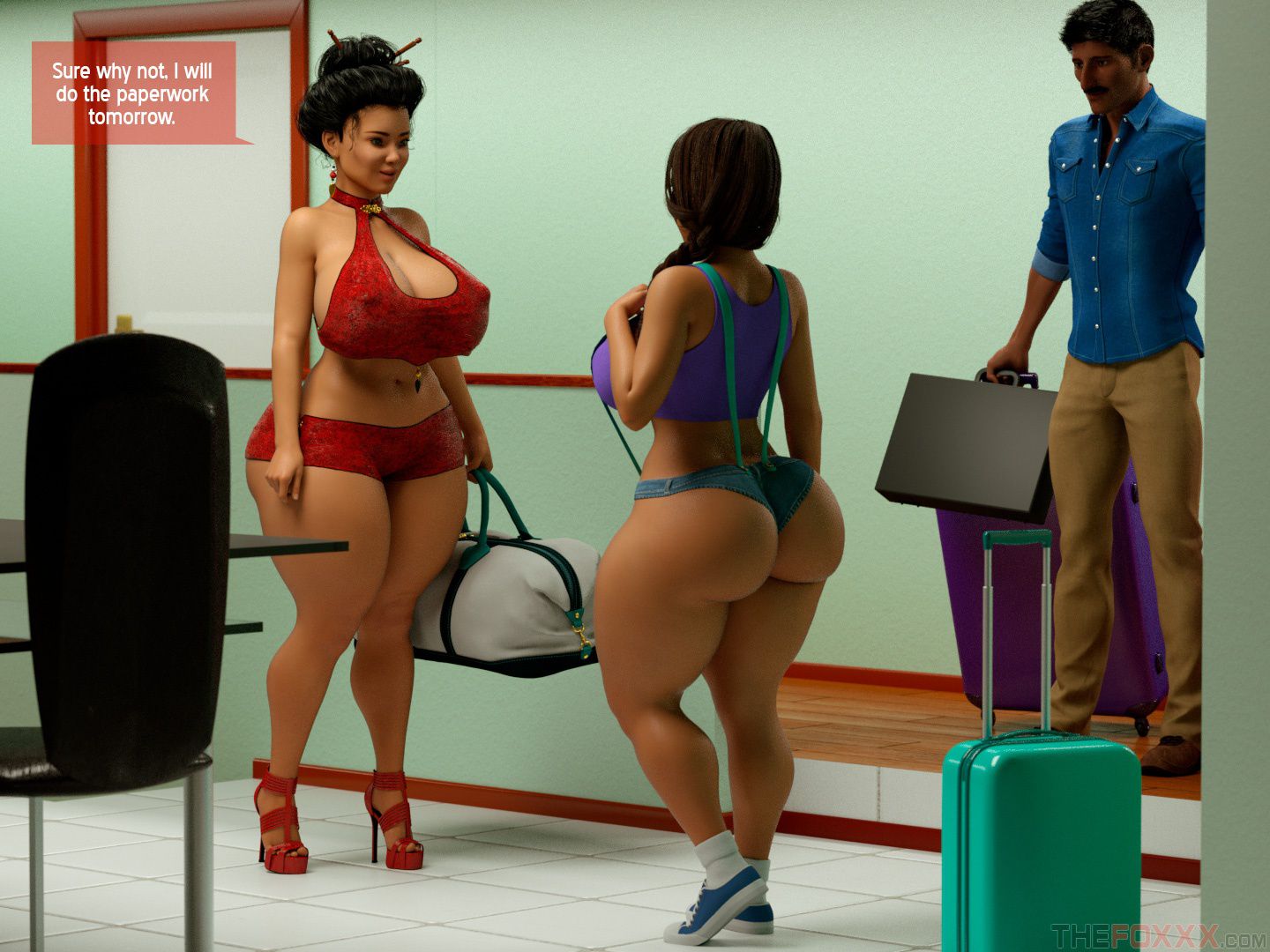 Vixensville Canon Story [The FOXXX] - Chapter 45 — Page 8