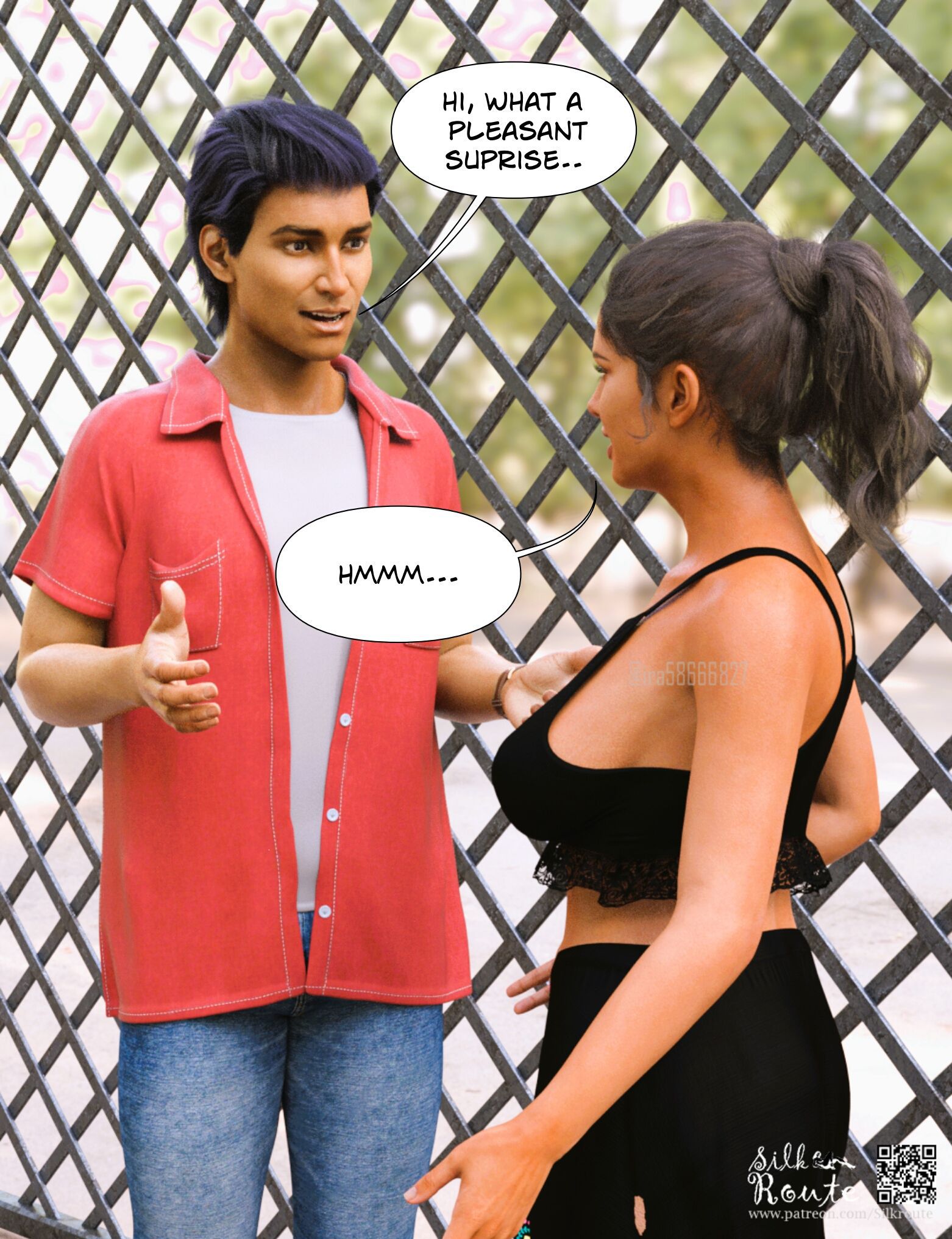 Silk Route – Mom & Me [Silk Route | Ira Raman] - Chapter 11.1 — Page 5