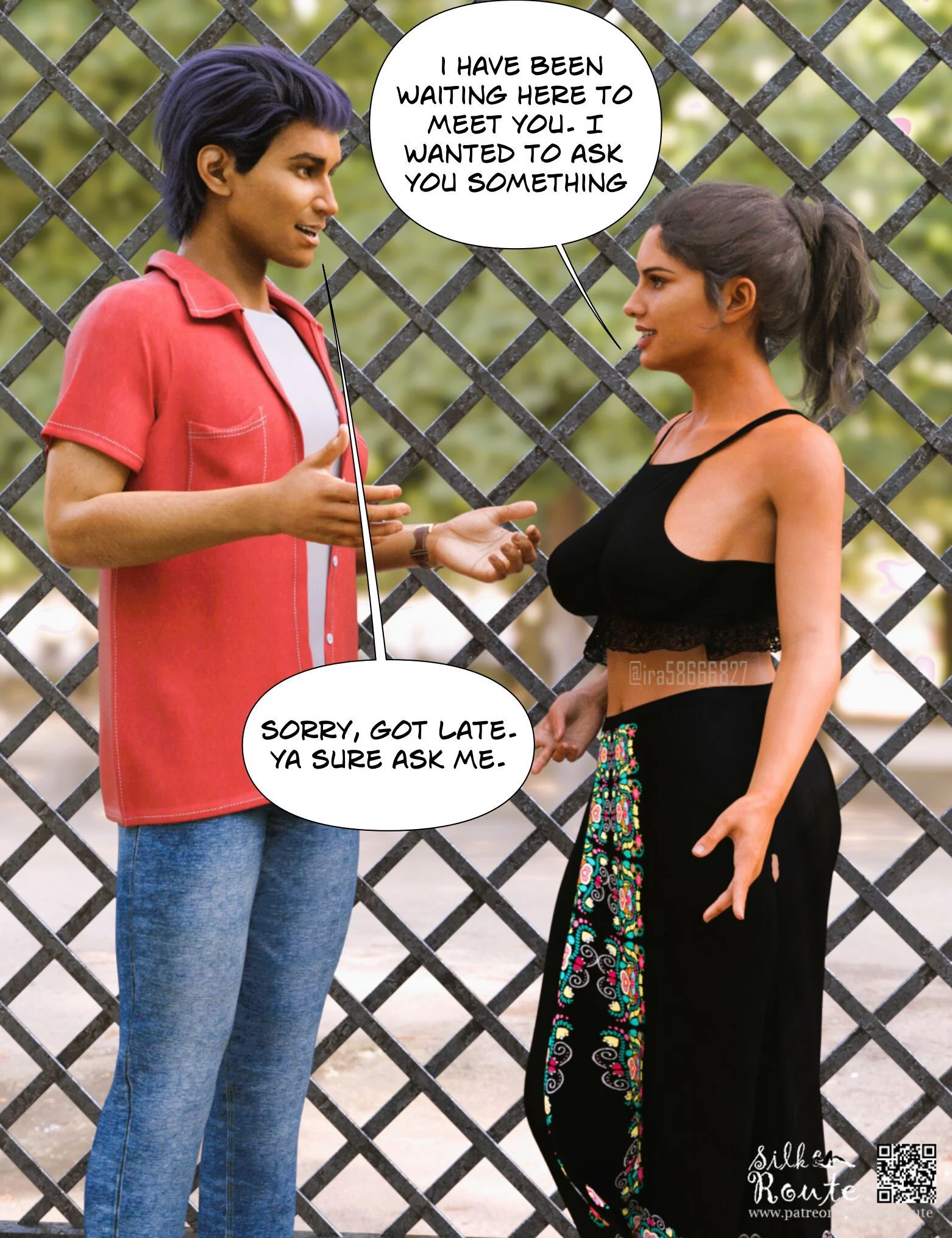 Silk Route – Mom & Me [Silk Route | Ira Raman] - Chapter 11.1 — Page 6