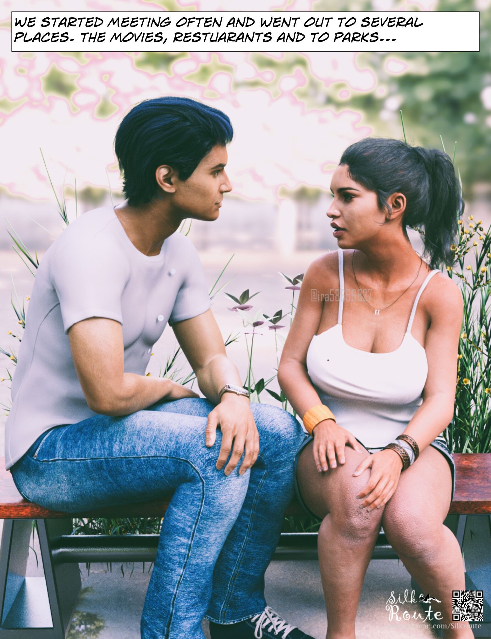 Silk Route – Mom & Me [Silk Route | Ira Raman] - Chapter 11.1 — Page 8