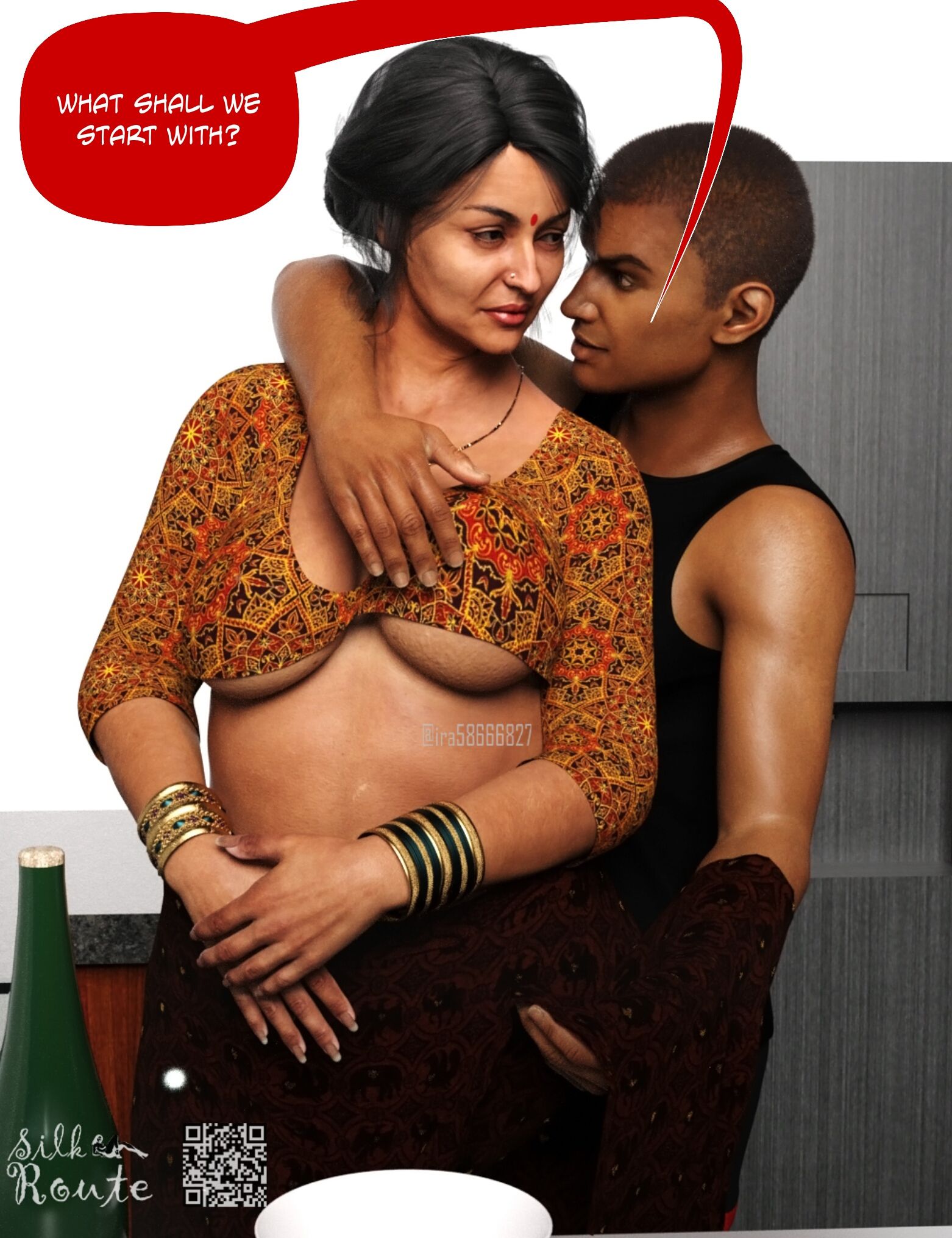 Silk Route – Mom & Me [Silk Route | Ira Raman] - Chapter 10.1 — Page 12