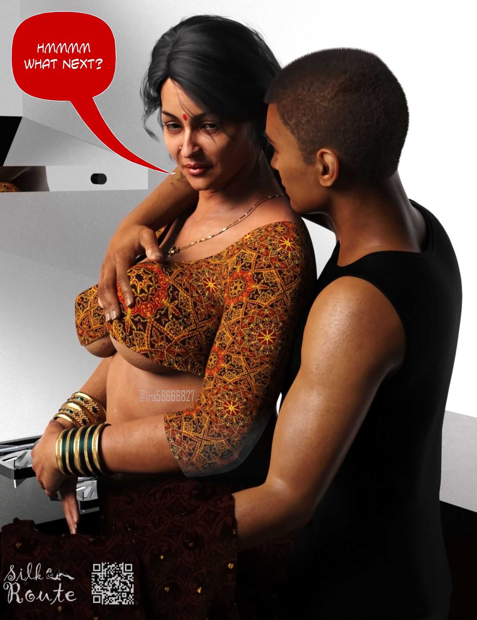 Silk Route – Mom & Me [Silk Route | Ira Raman] - Chapter 10.1 — Page 14