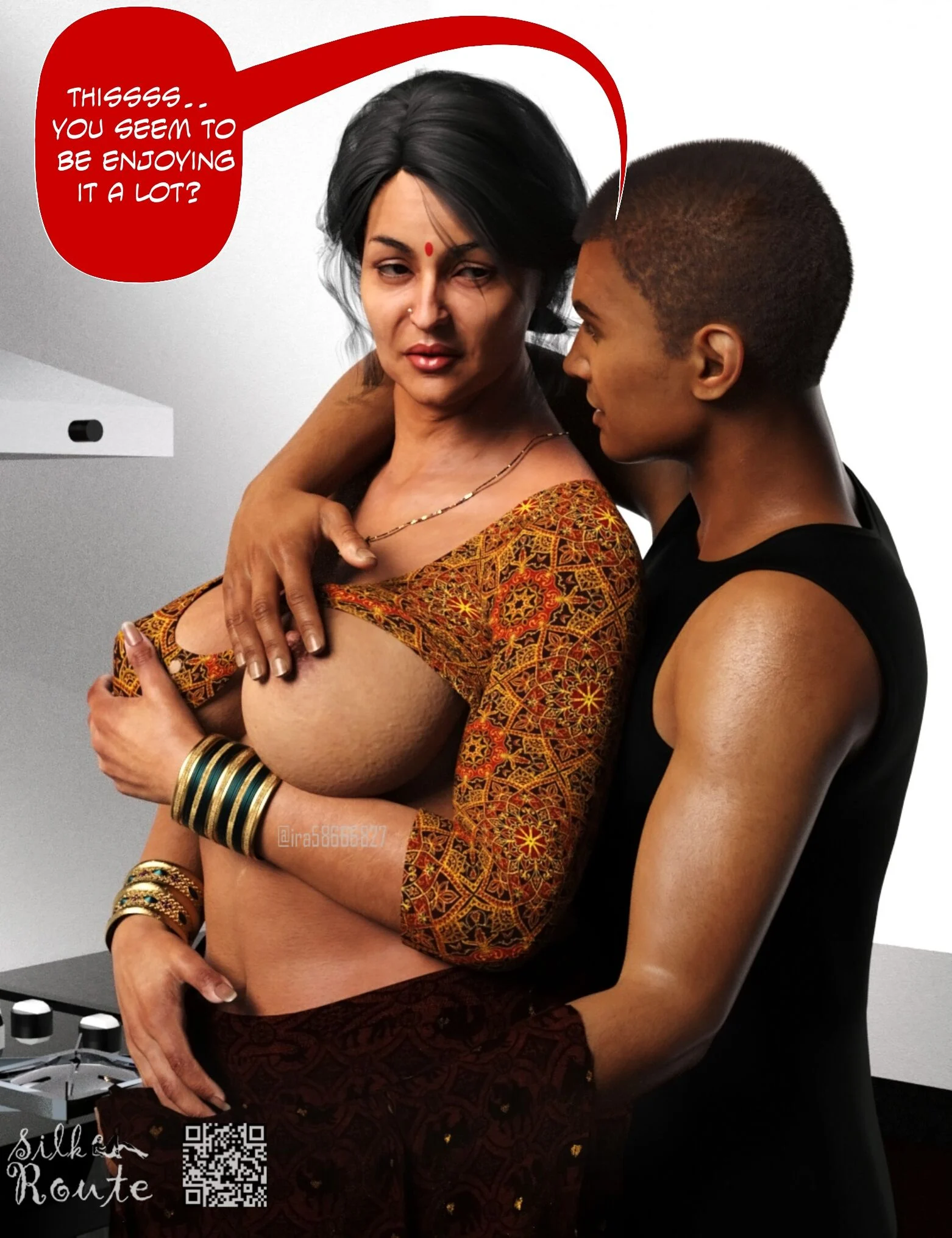 Silk Route – Mom & Me [Silk Route | Ira Raman] - Chapter 10.1 — Page 15