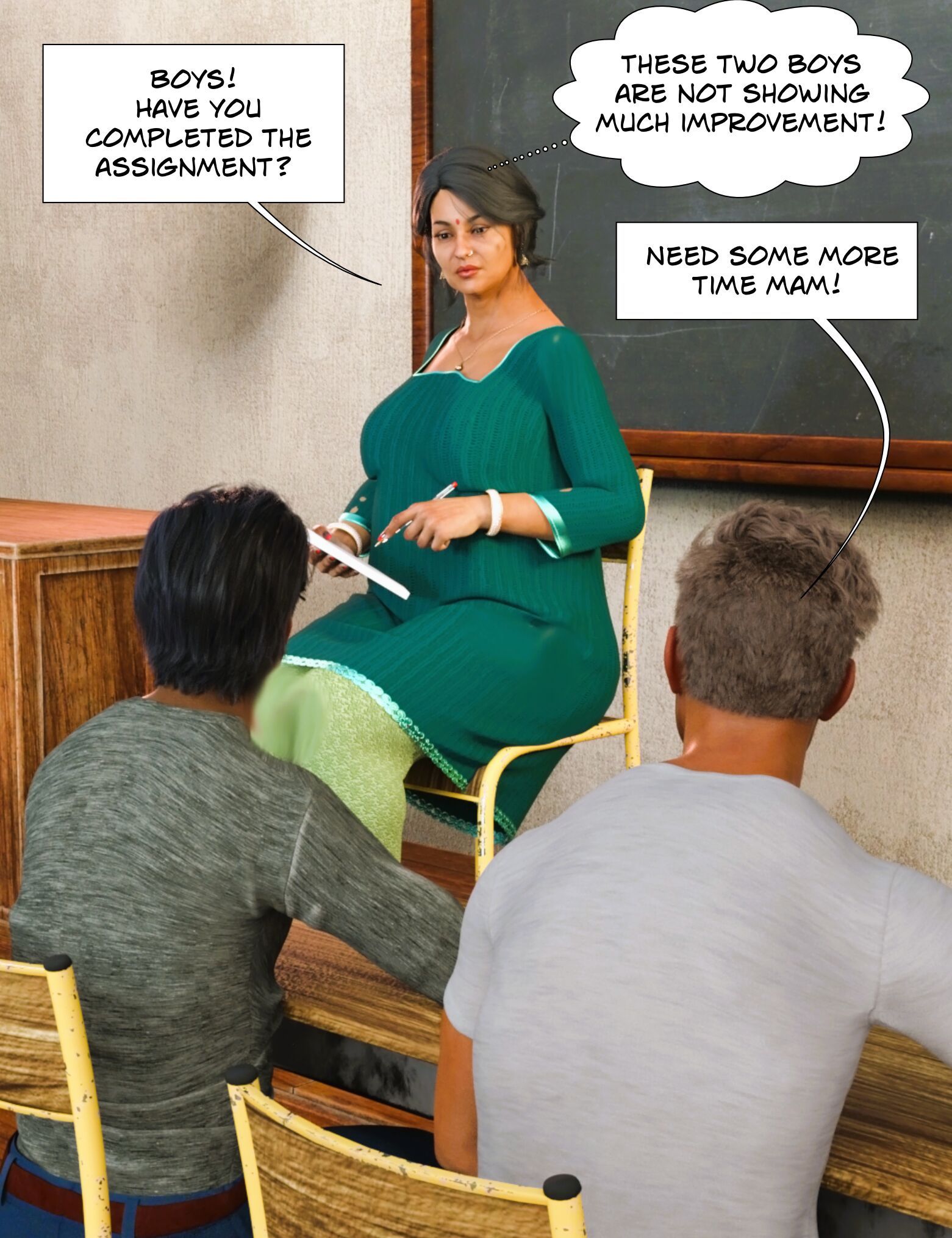 Silk Route – Mom & Me [Silk Route | Ira Raman] - Chapter 11.5 — Page 4